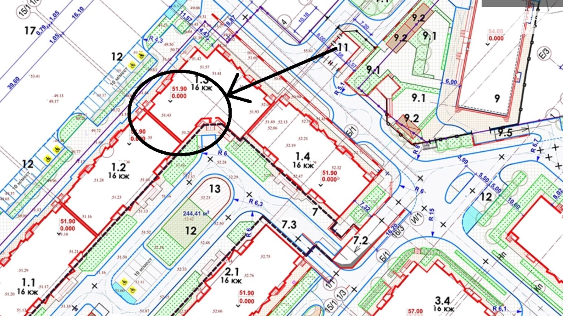 Продается 1-комнатная квартира 52.2 кв. м в Одессе, ул. Прохоровская, 40 корпус 6