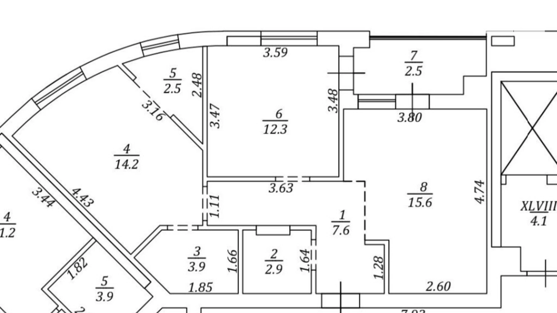 Продається 1-кімнатна квартира 62 кв. м у Львові, вул. Кульпарківська, 96