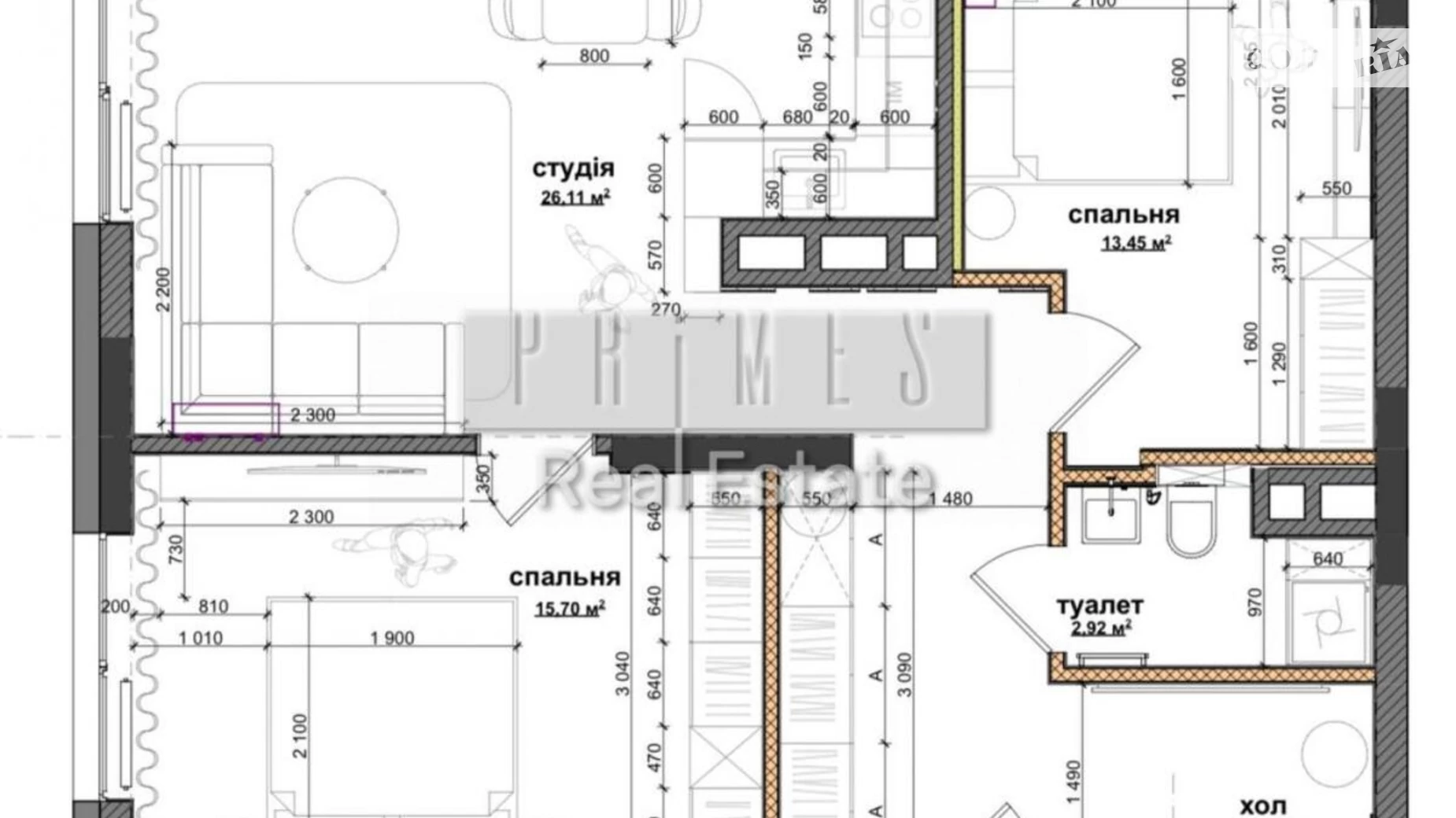 Продается 3-комнатная квартира 80 кв. м в Киеве, ул. Васильковская