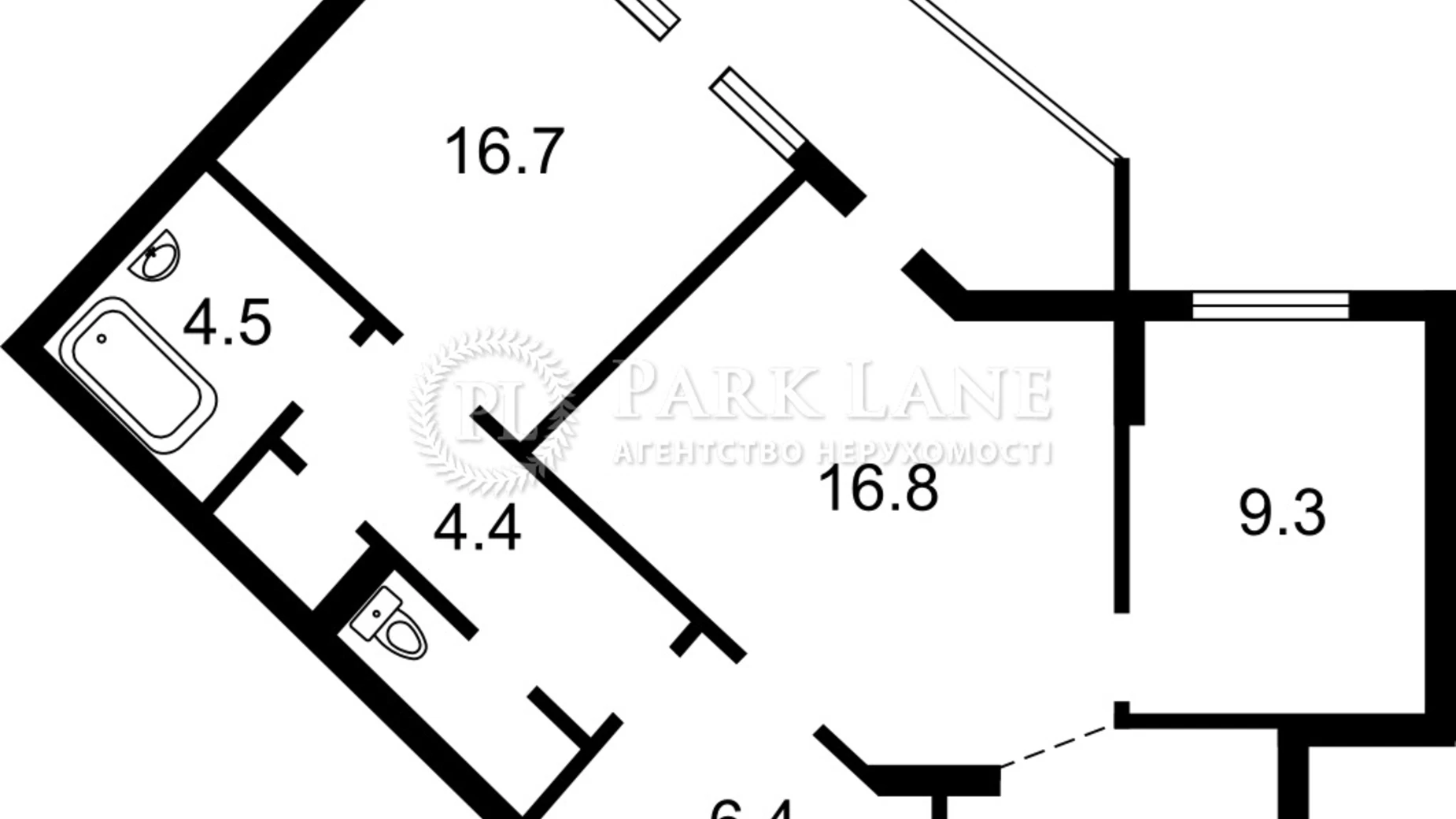 Продается 3-комнатная квартира 74 кв. м в Киеве, ул. Василия Симоненко, 5