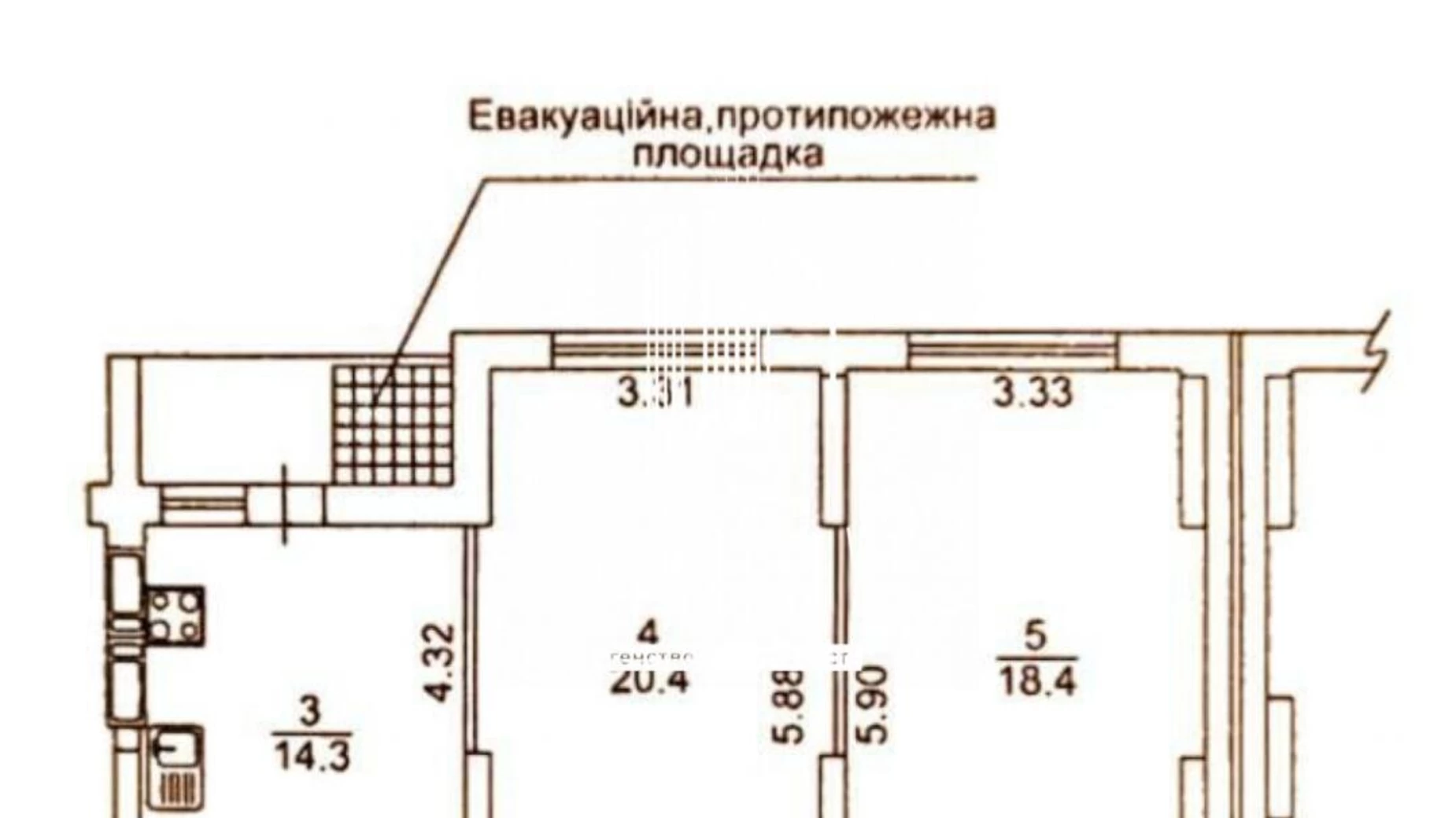 Продається 2-кімнатна квартира 74.3 кв. м у Києві, вул. Самійла Кішки(Маршала Конєва), 10/1