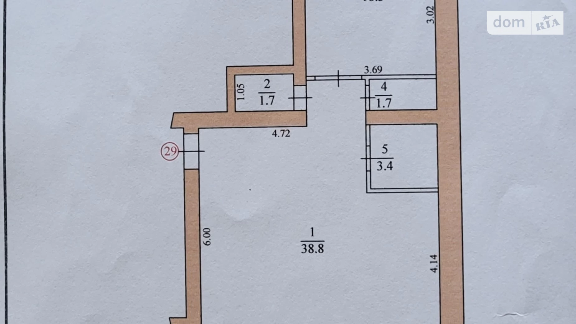 4-комнатная квартира 129 кв. м в Тернополе, ул. Довженко Александра, 10