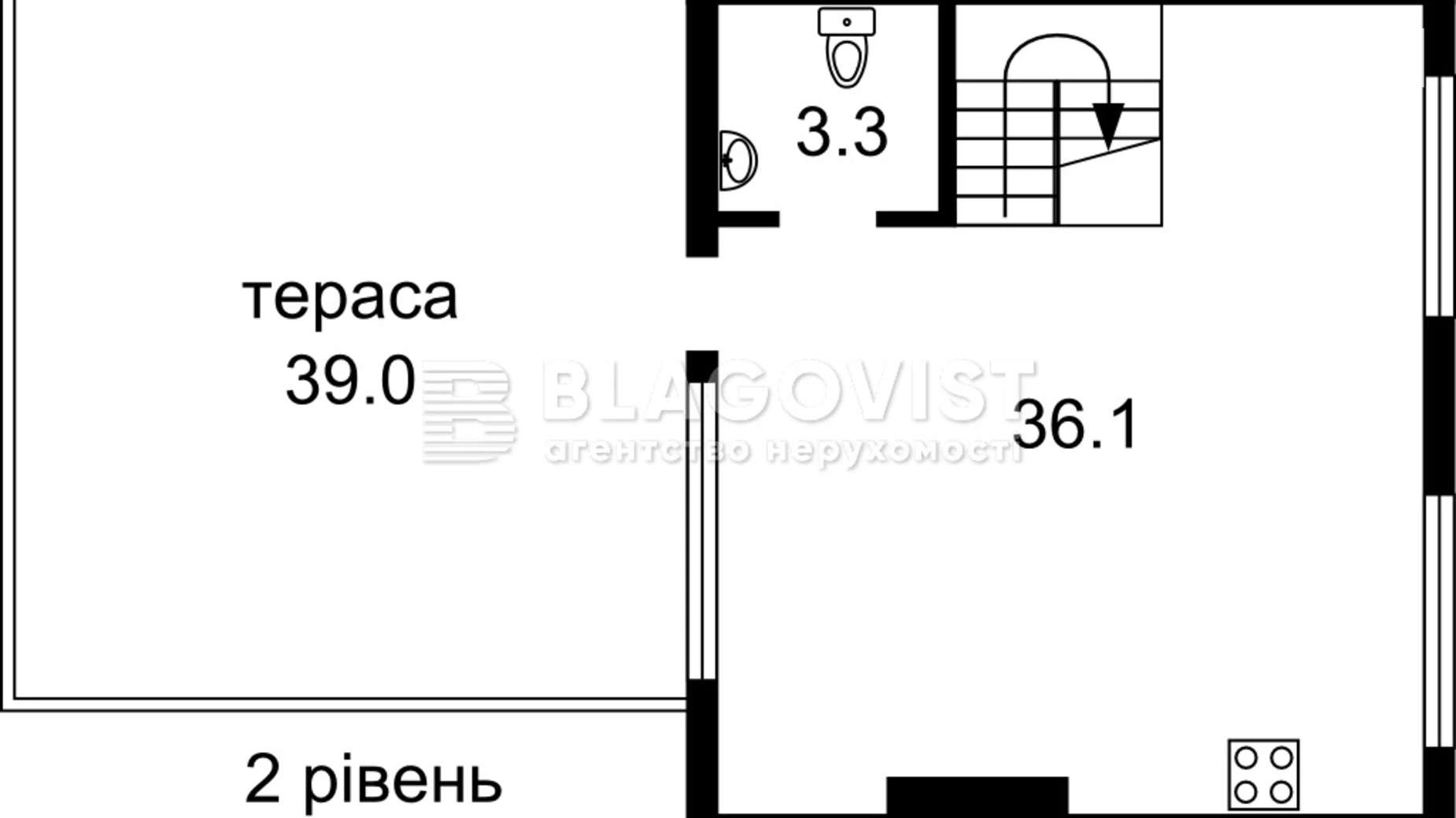 Продается 4-комнатная квартира 180 кв. м в Киеве, ул. Набережно-Рыбальская, 9 - фото 3