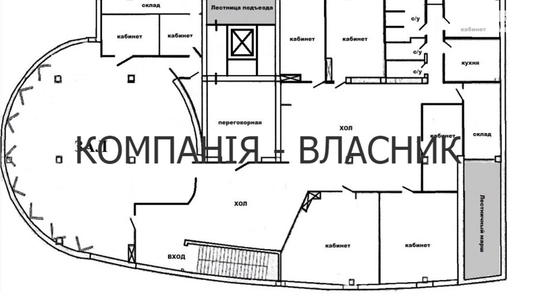Продается помещения свободного назначения 691 кв. м в 6-этажном здании, цена: 550000 $ - фото 3