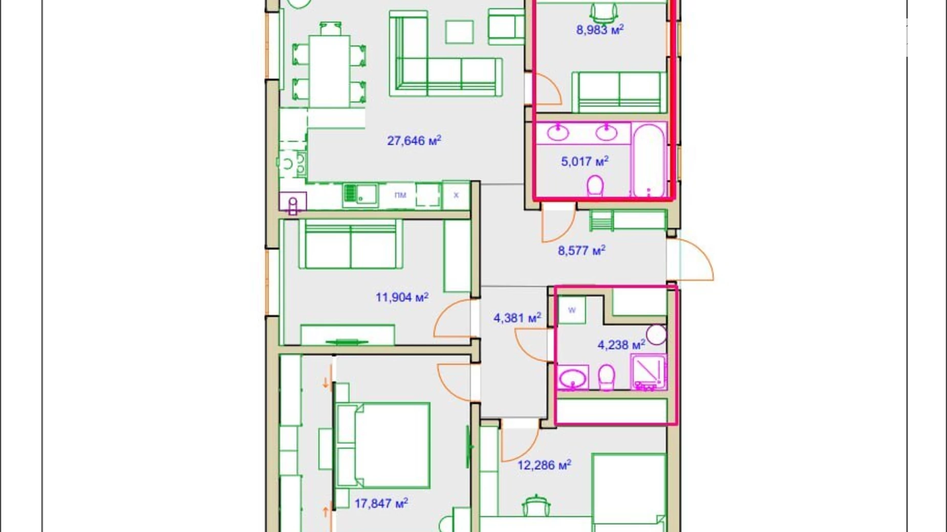 Продается одноэтажный дом 120 кв. м с мебелью, цена: 78000 $ - фото 4
