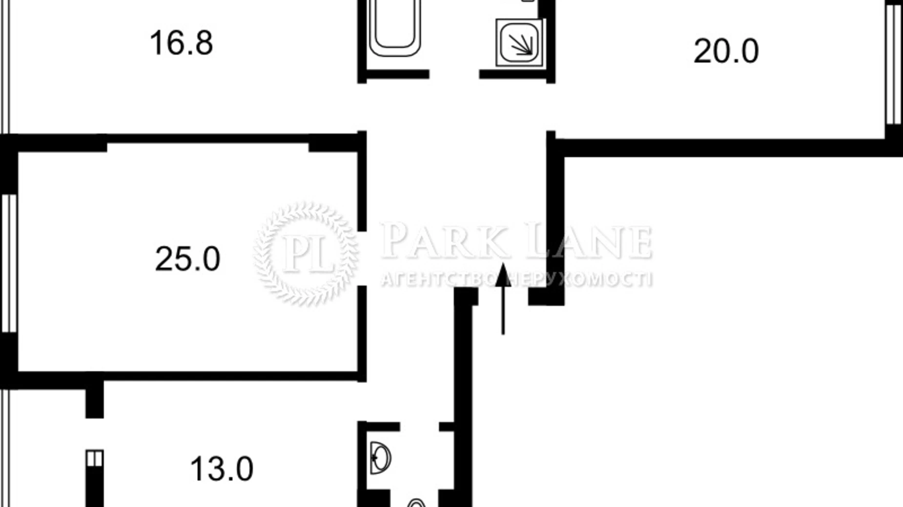 Продается 3-комнатная квартира 91 кв. м в Киеве, бул. Вацлава Гавела, 6/7