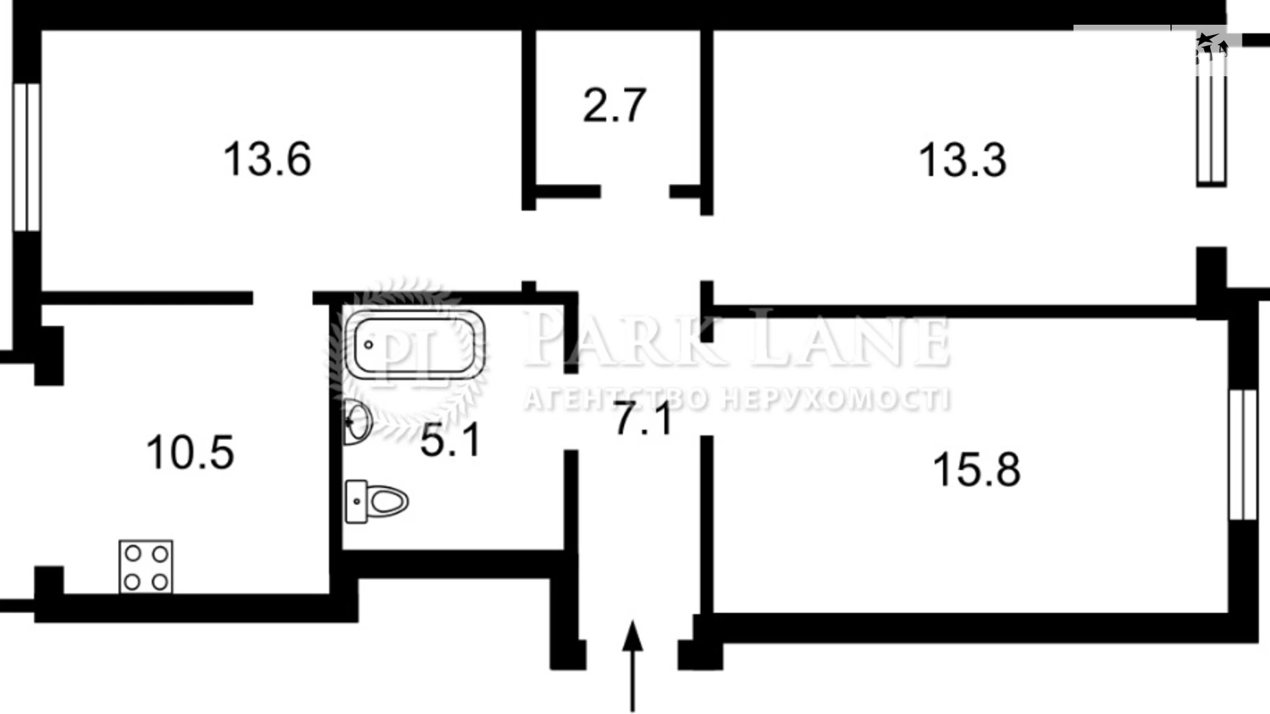 Продается 3-комнатная квартира 69 кв. м в Киеве, ул. Януша Корчака, 64 - фото 2