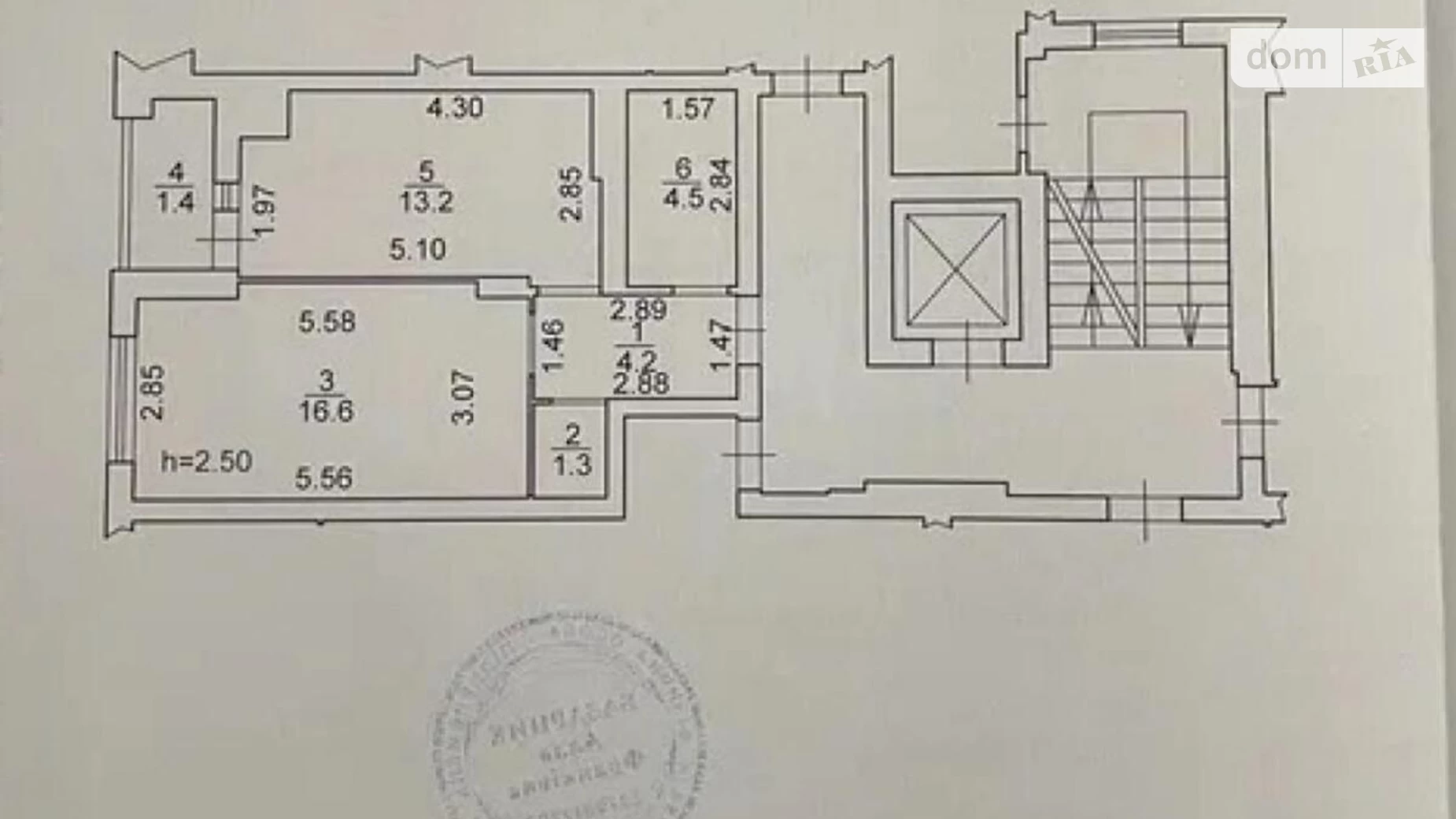 Продається 1-кімнатна квартира 41 кв. м у Львові, вул. Личаківська