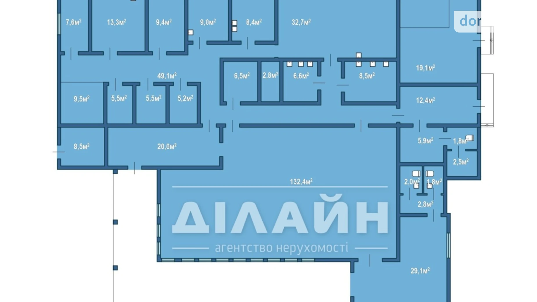Продается помещения свободного назначения 417.7 кв. м в 1-этажном здании, цена: 299000 $ - фото 2