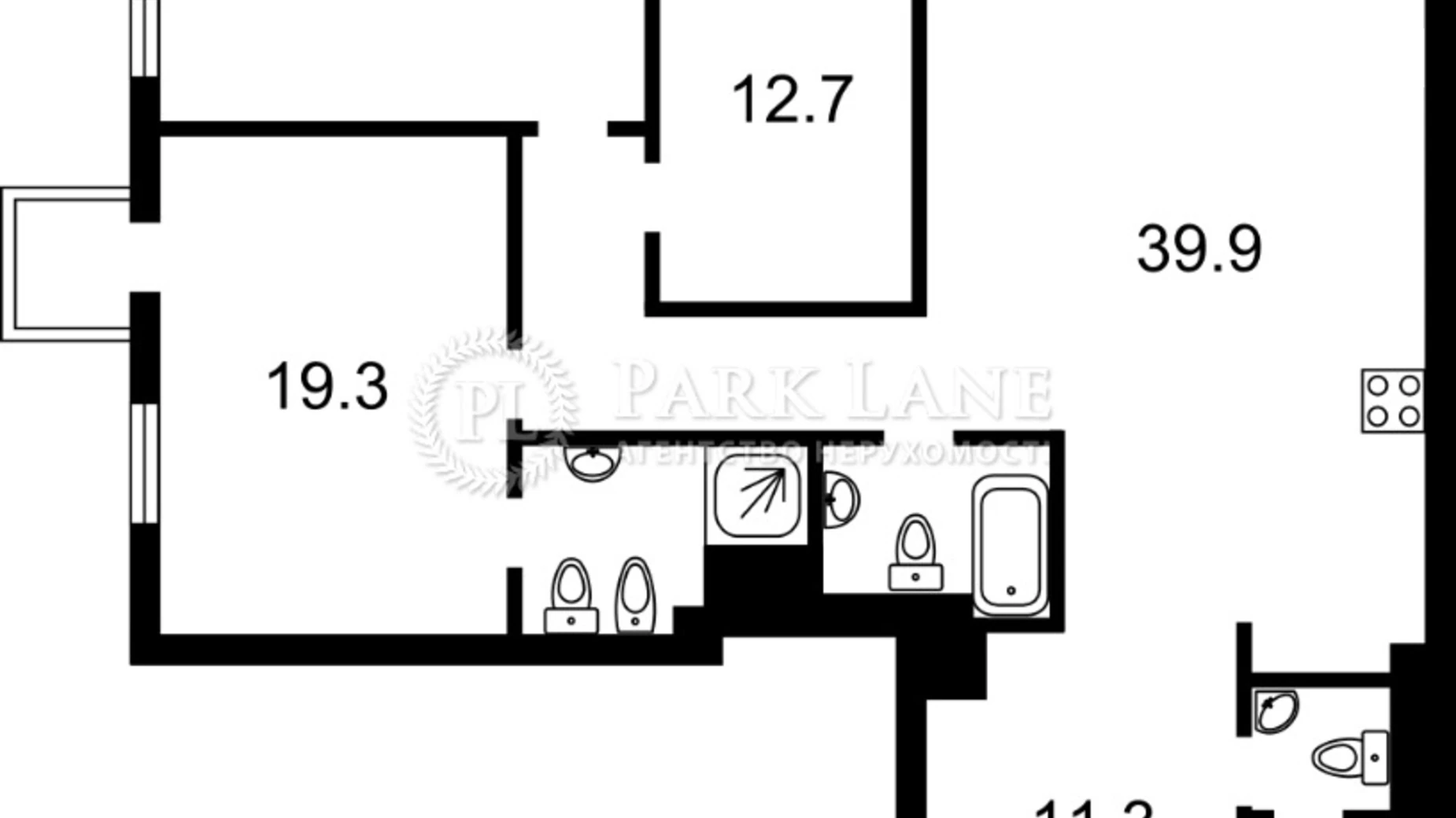 Продается 3-комнатная квартира 125 кв. м в Киеве, ул. Василия Тютюнника, 39/2 - фото 2