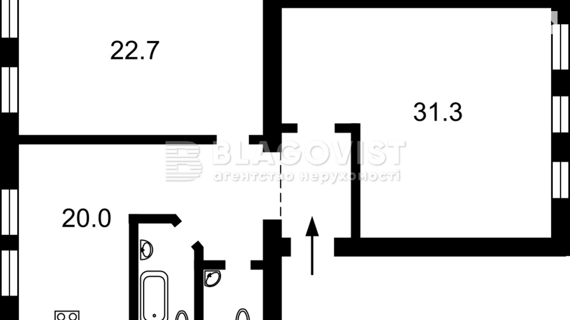 Продается 2-комнатная квартира 85.6 кв. м в Киеве, ул. Антоновича(Горького), 48Б