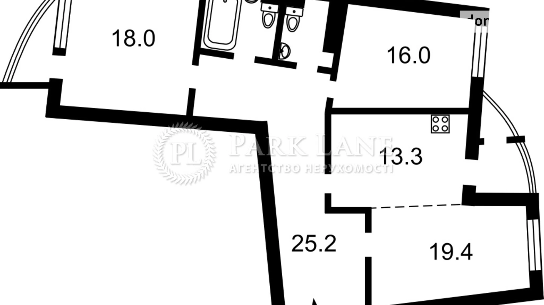 Продается 3-комнатная квартира 106 кв. м в Киеве, наб. Днепровская, 19 - фото 5