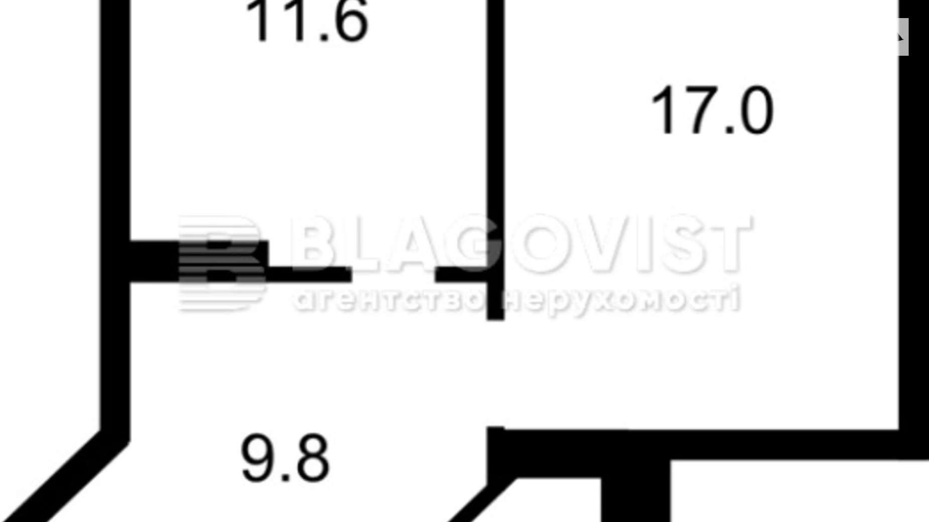 Продается 1-комнатная квартира 47 кв. м в Киеве, ул. Семьи Кульженков, 35