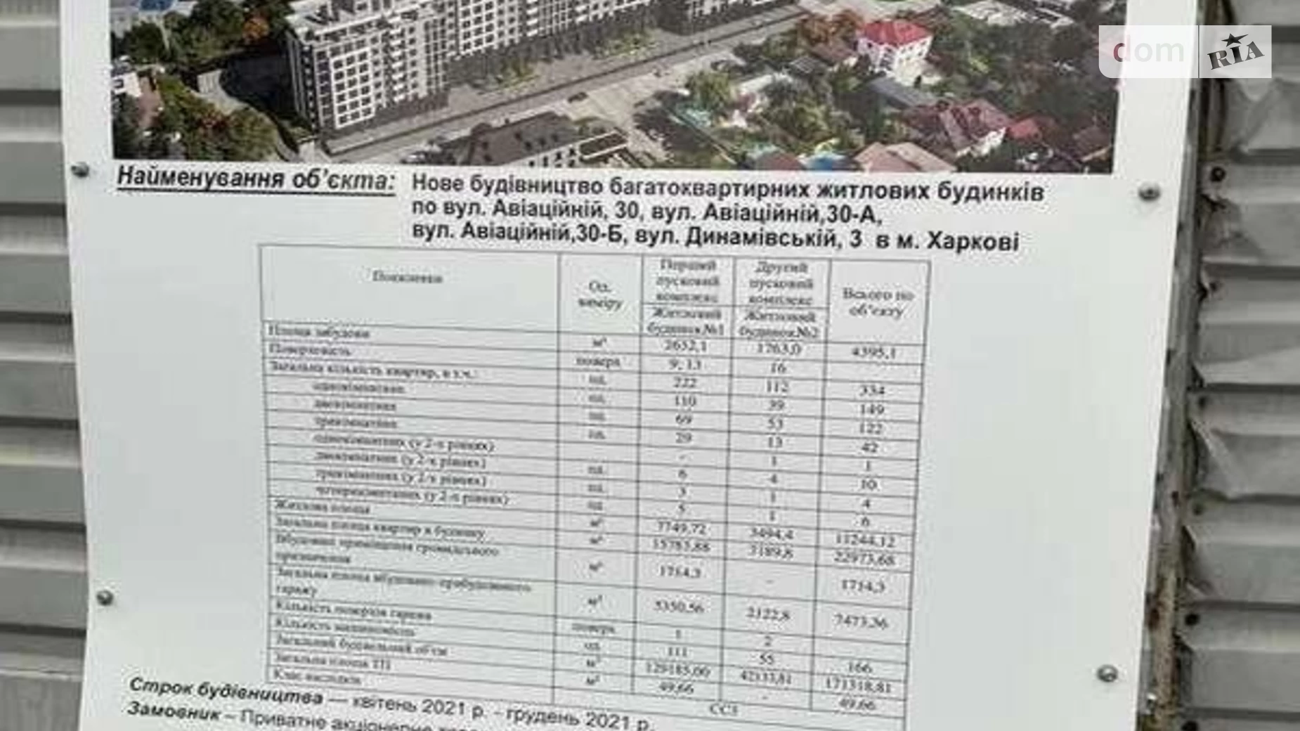 Продается 2-комнатная квартира 75 кв. м в Харькове, ул. Авиационная, 39