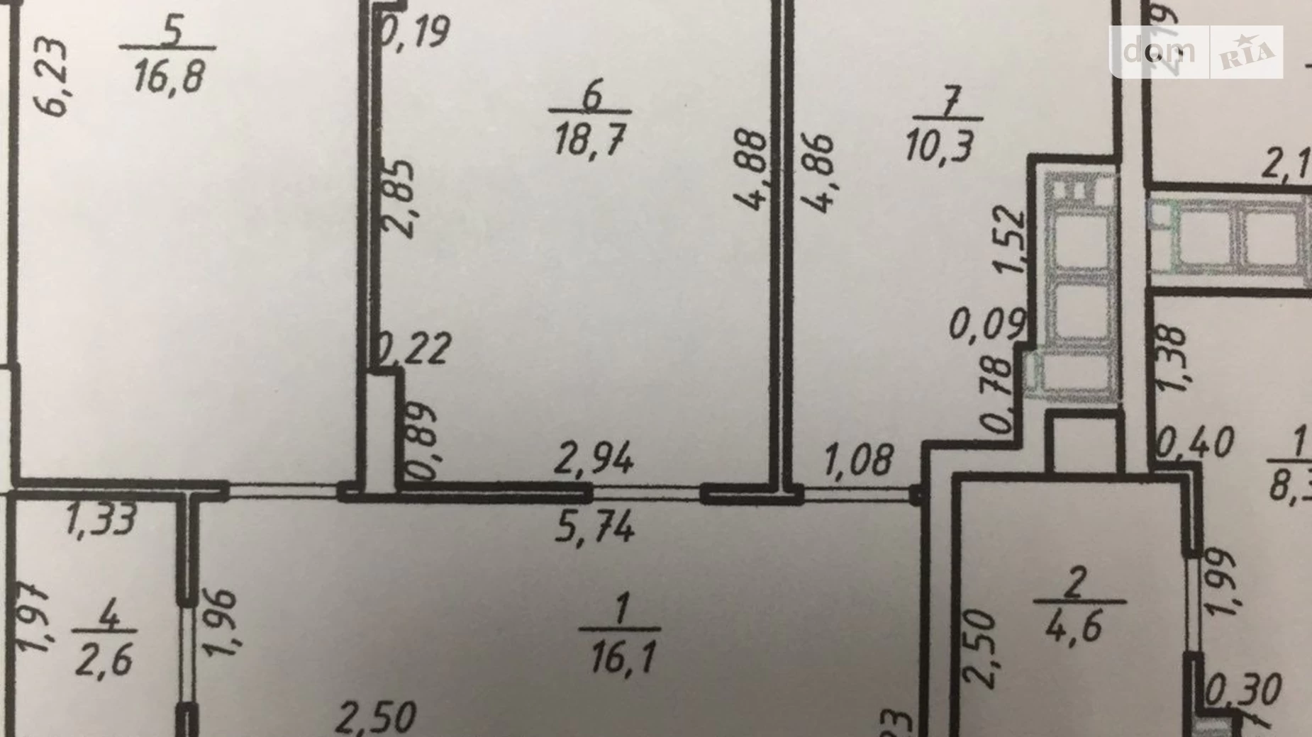 Продается 2-комнатная квартира 74 кв. м в Львове, ул. Беговая, 17А - фото 5