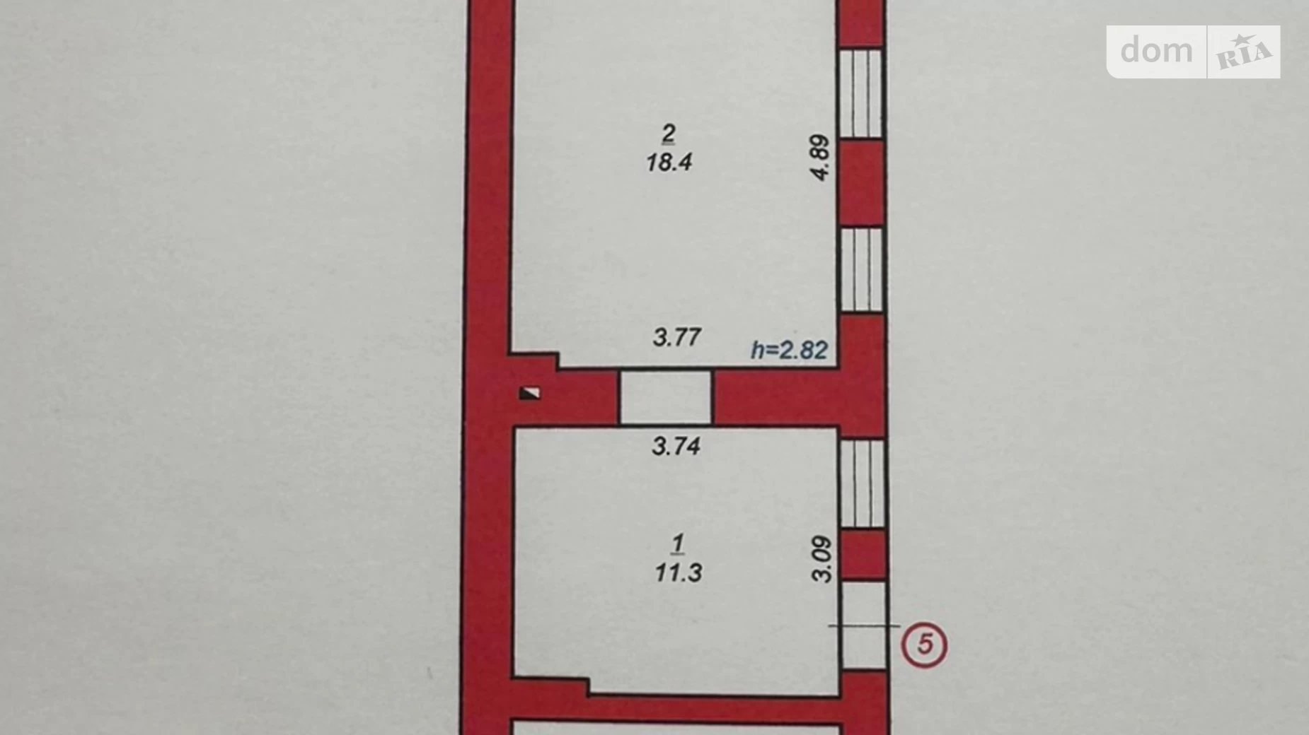 Продается 1-комнатная квартира 30 кв. м в Стрые, Рынок майд., 41