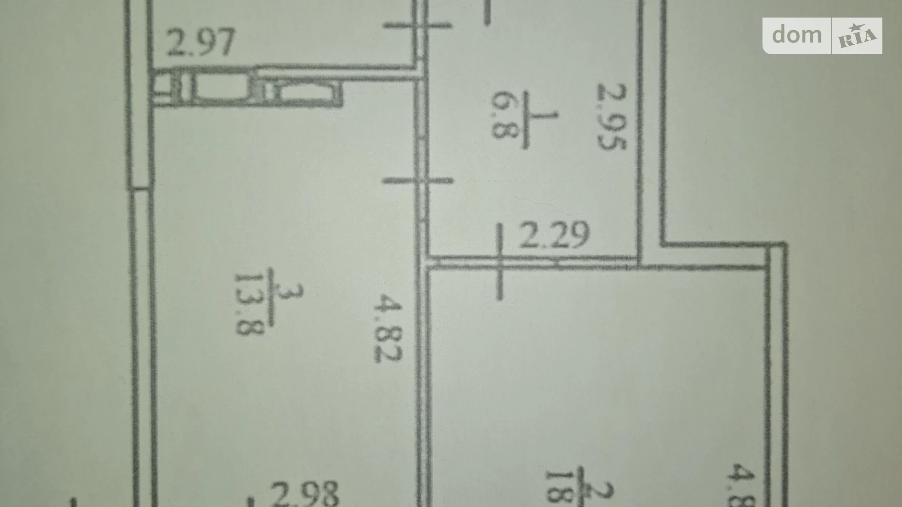 Продається 1-кімнатна квартира 48 кв. м у Києві, вул. Краківська, 27