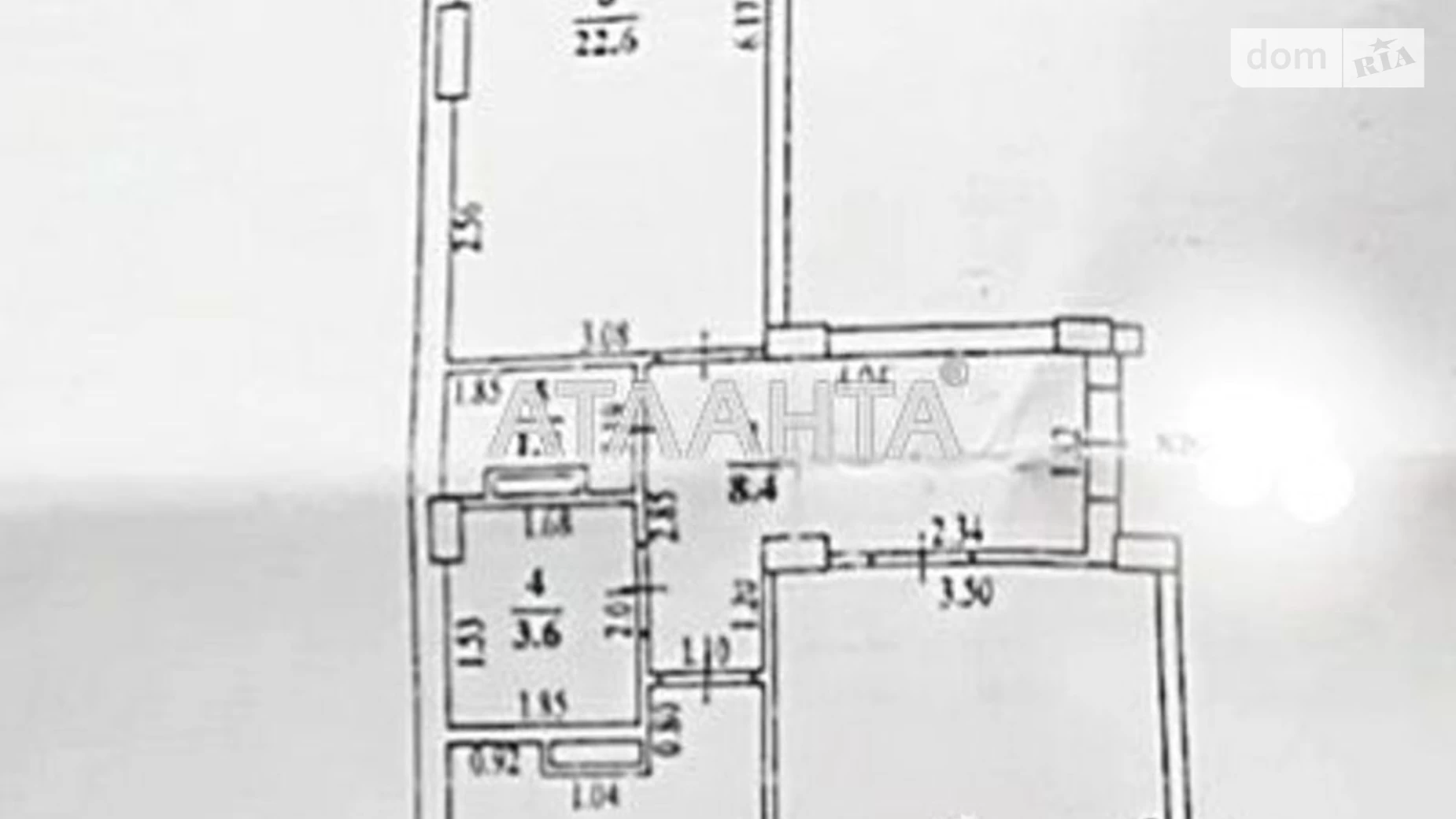 Продається 2-кімнатна квартира 65.5 кв. м у Фонтанці, вул. Владислава Бувалкіна(Генерала Бочарова), 70