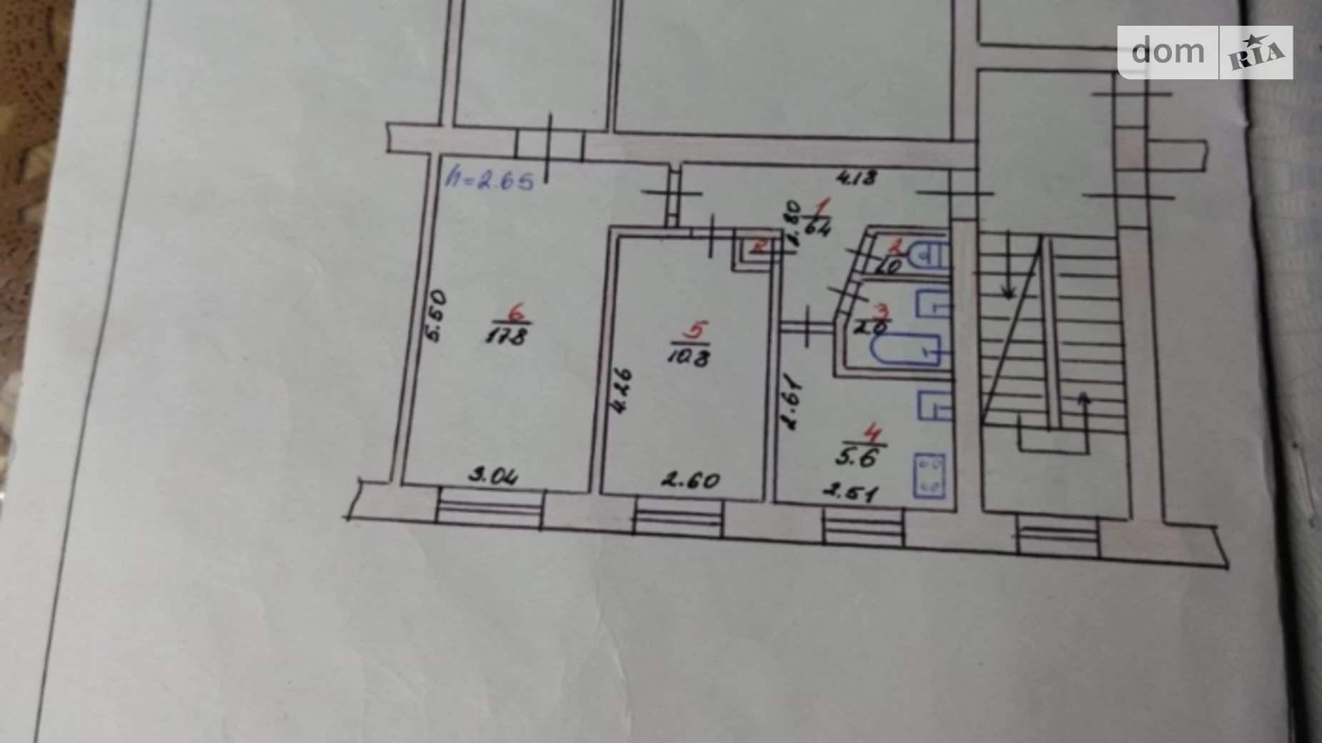 Продається 3-кімнатна квартира 62 кв. м у Хмельницькому, просп. Миру