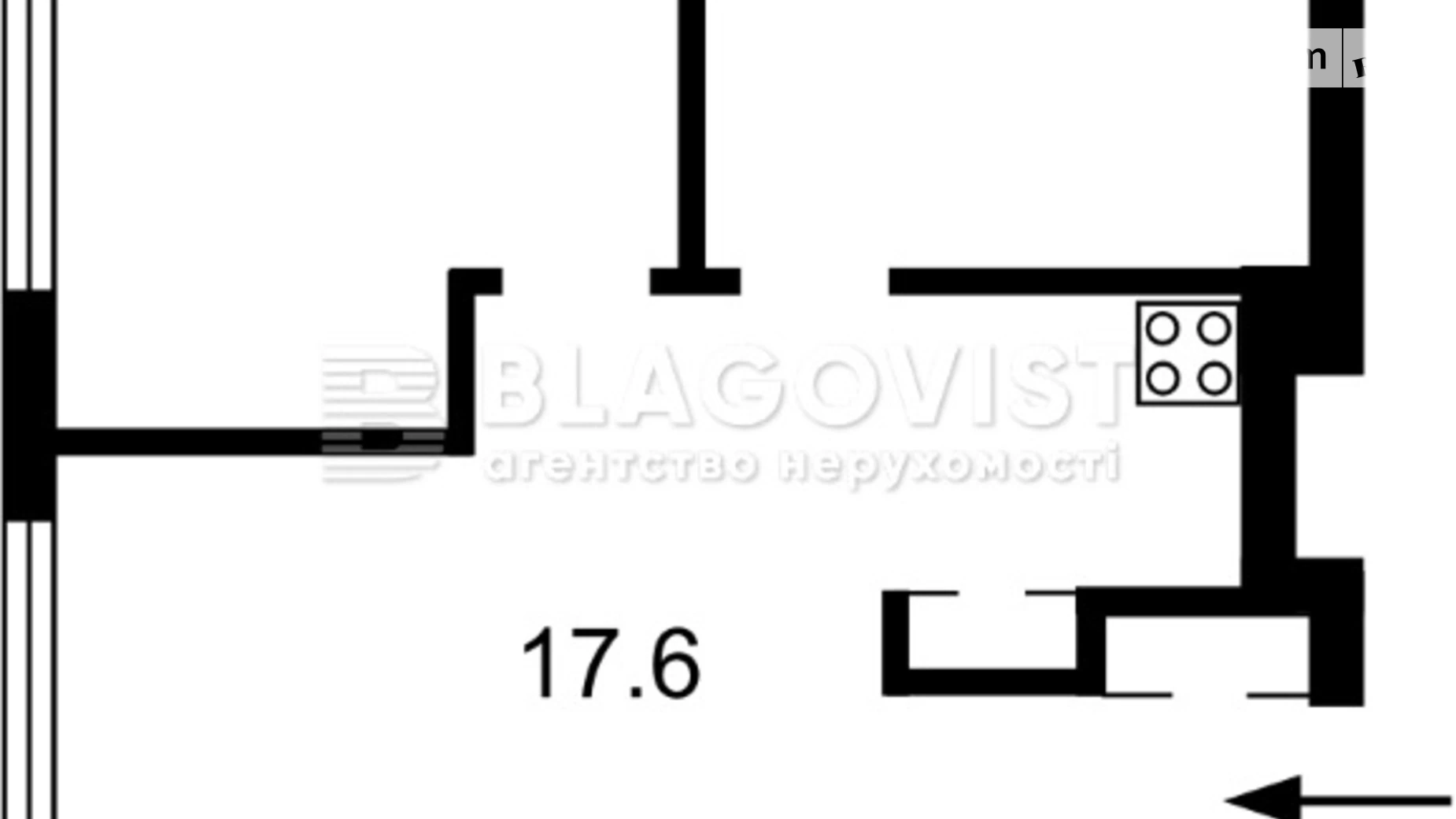 Продается 2-комнатная квартира 54 кв. м в Киеве, ул. Всеволода Змиенко, 21