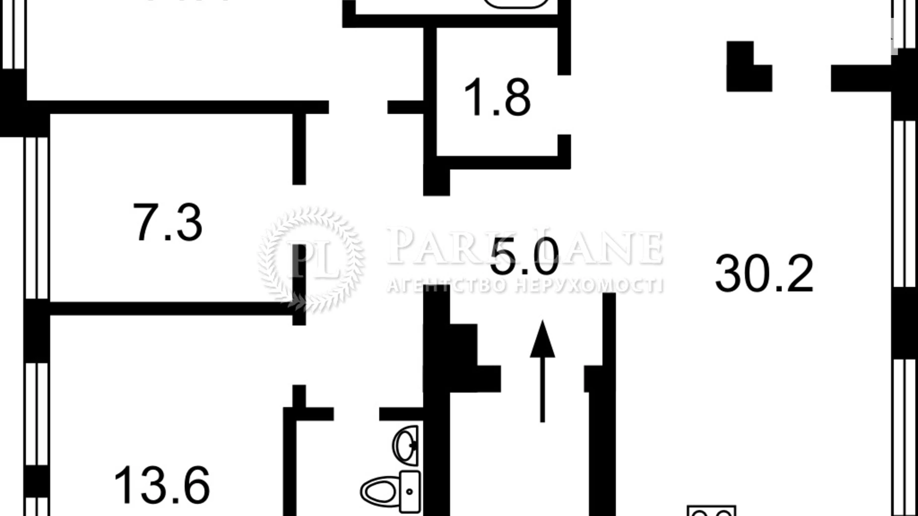 Продается 3-комнатная квартира 89 кв. м в Киеве, ул. Салютная, 2/1