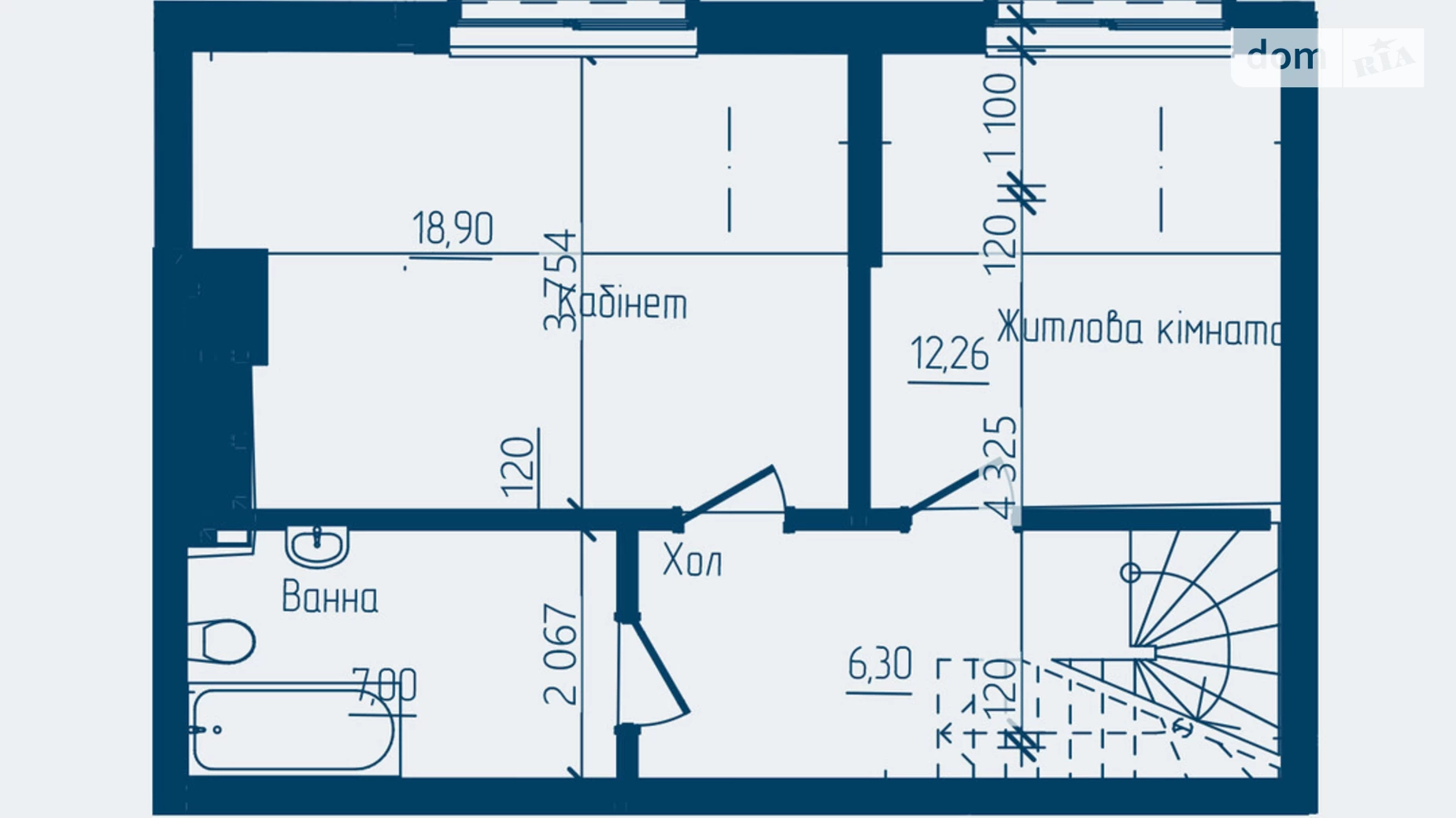 Продается 3-комнатная квартира 86.21 кв. м в Черновцах, ул. Героев Майдана