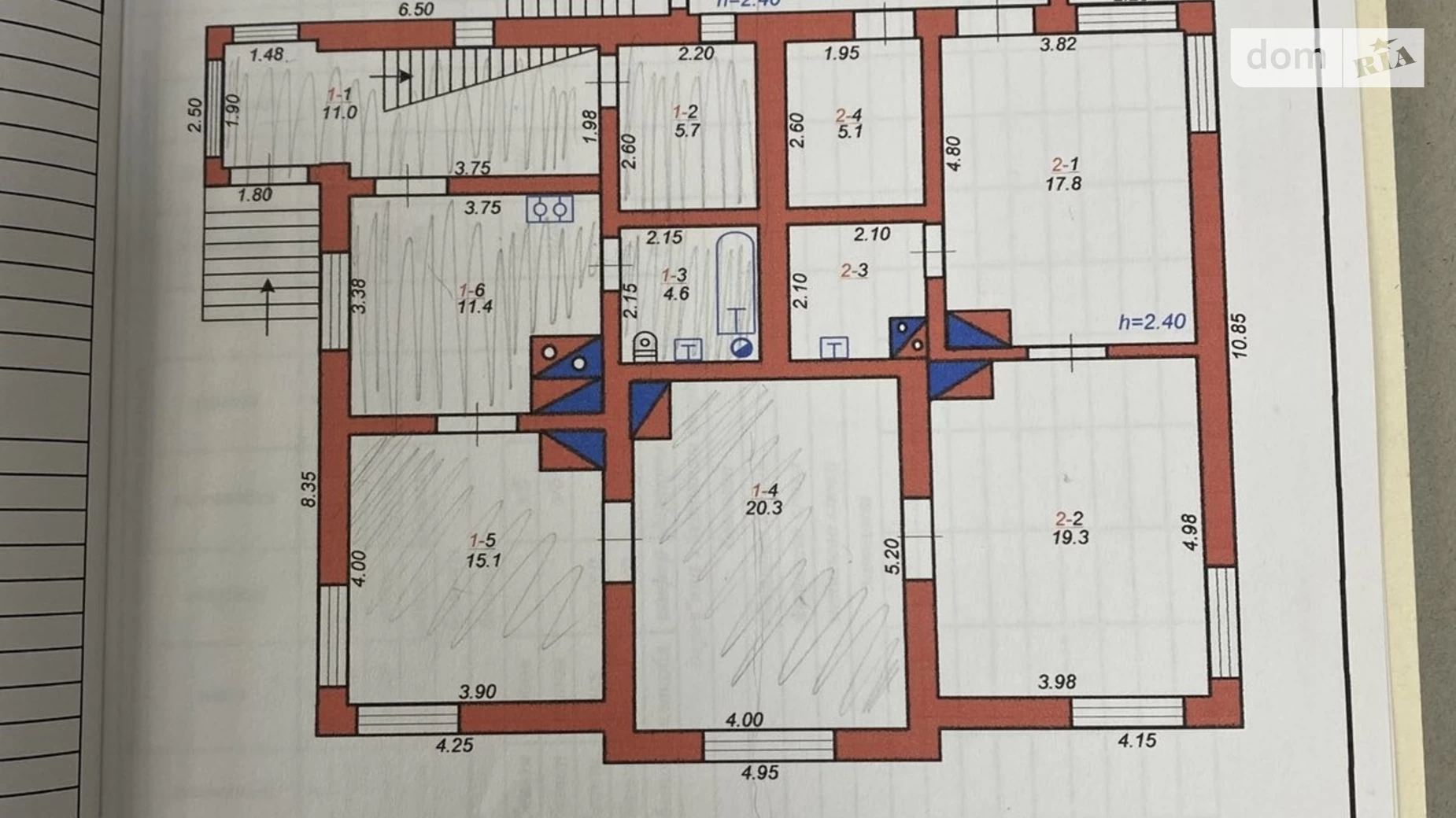 Продається будинок 2 поверховий 170 кв. м з каміном, вул. Тараса Шевченка улица(Тараса Шевченка вулиця), 45