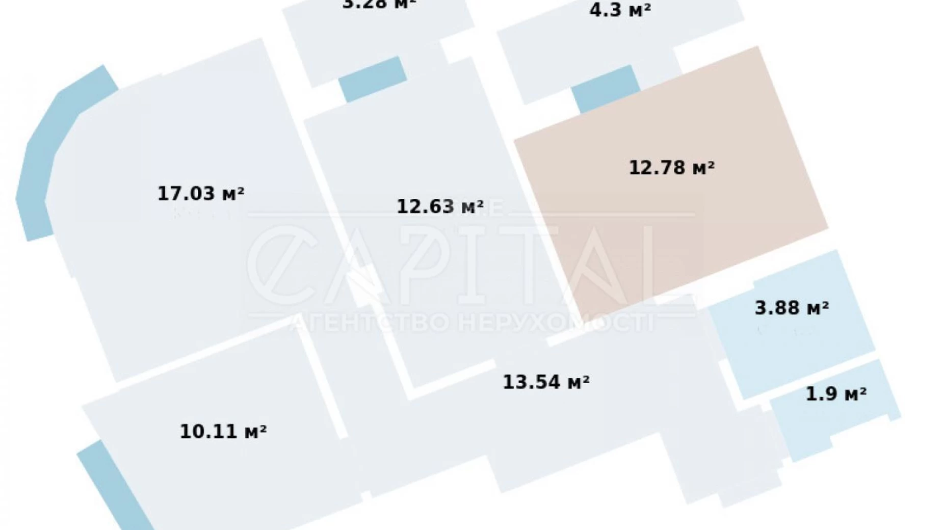 Продается 3-комнатная квартира 75 кв. м в Киеве, ул. Клеманская, 2 - фото 4