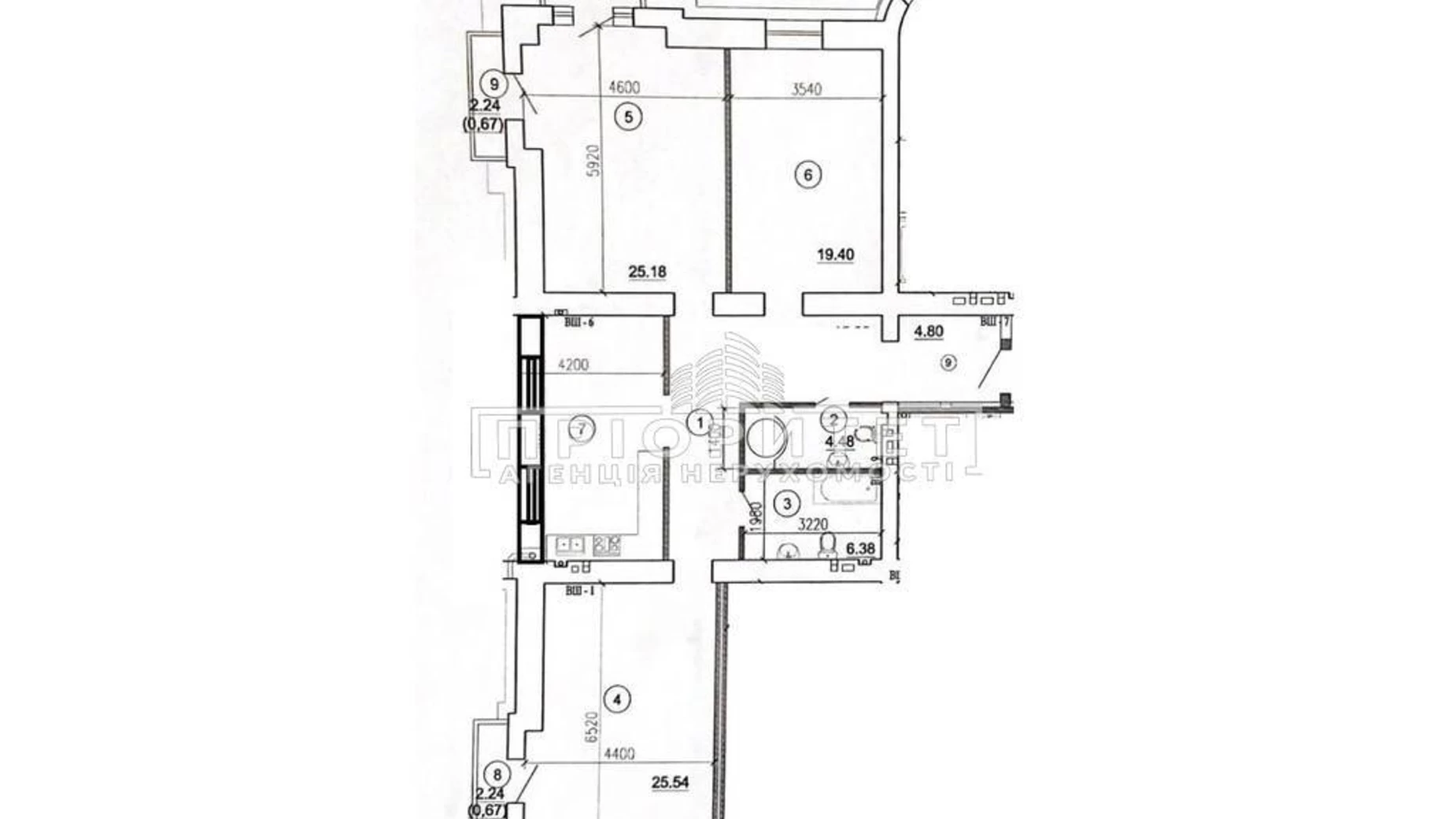 Продается 3-комнатная квартира 115 кв. м в Одессе, ул. Бориса Литвака - фото 3