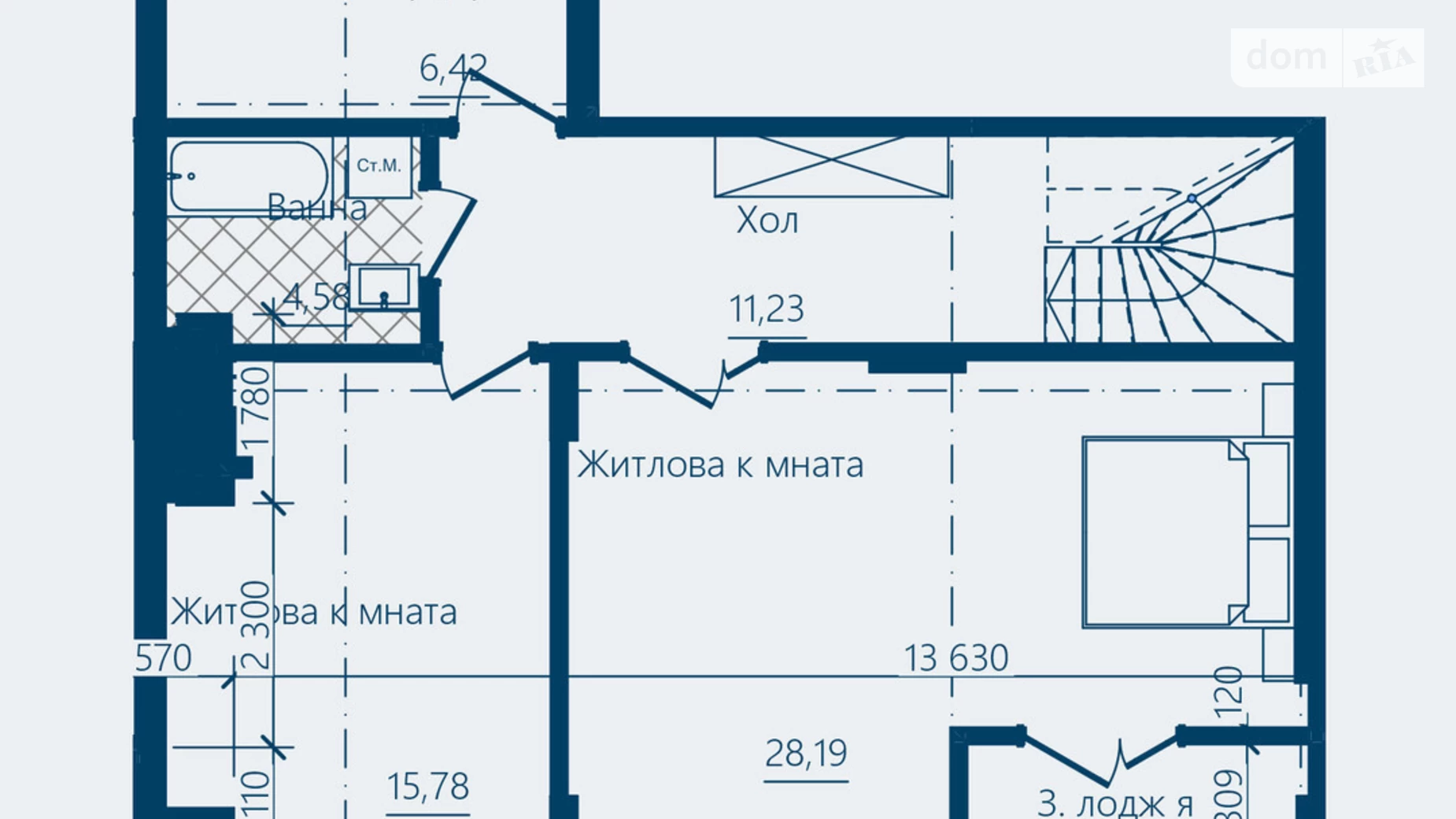 Продается 4-комнатная квартира 137.87 кв. м в Черновцах, ул. Героев Майдана