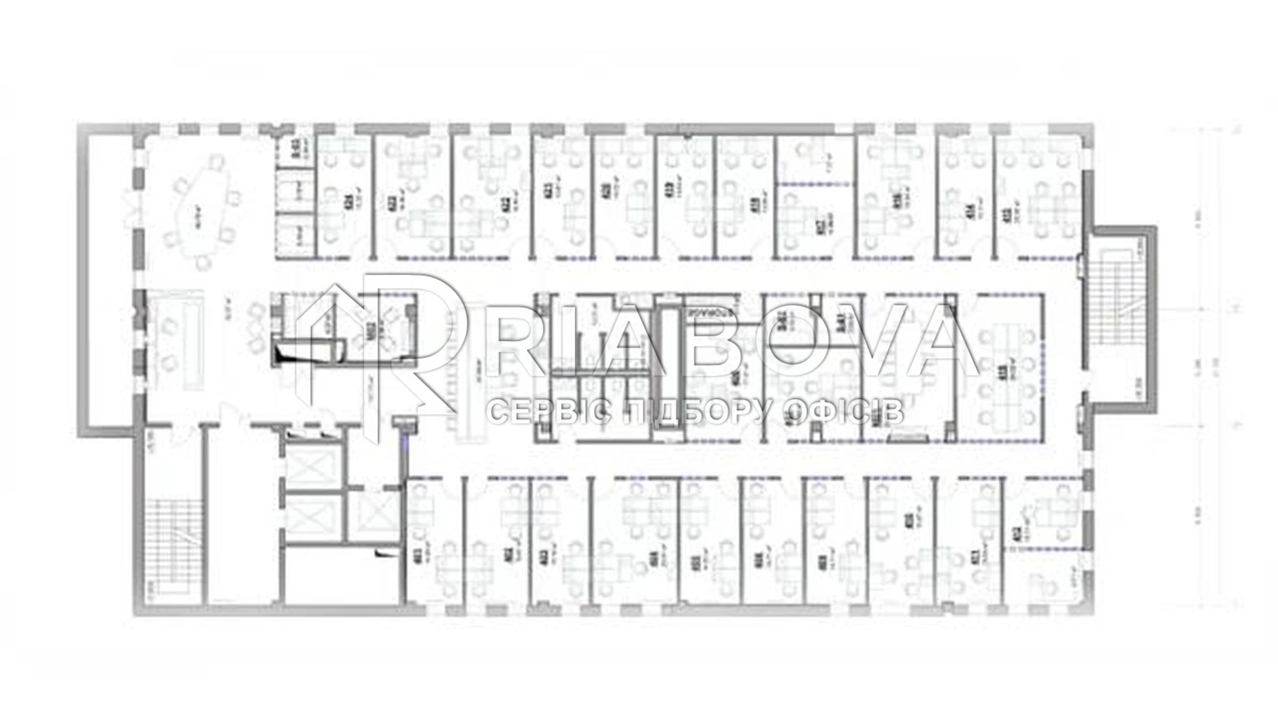 Сдается в аренду офис 49 кв. м в бизнес-центре, цена: 1020 $ - фото 2