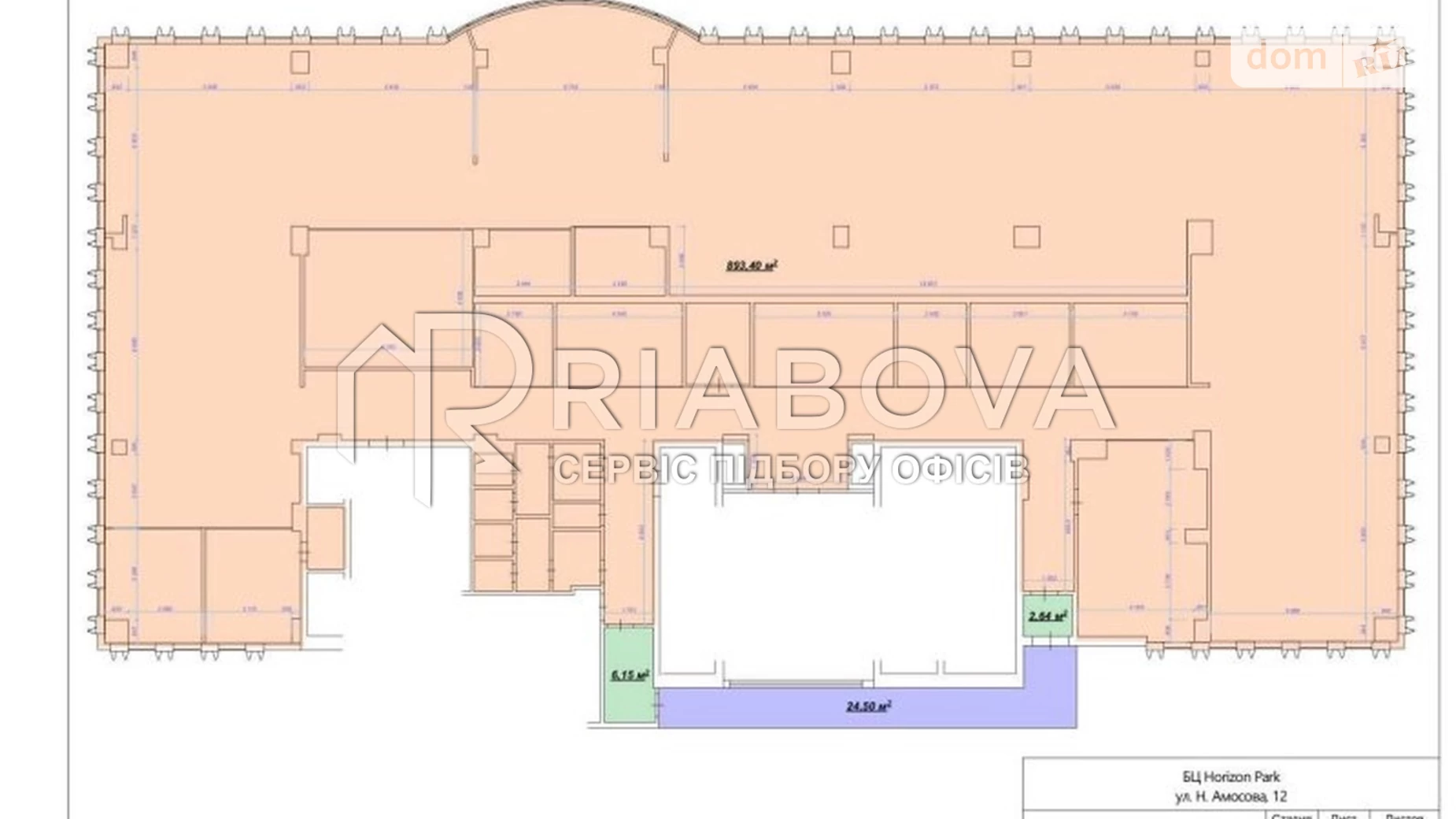 Здається в оренду офіс 893.4 кв. м в бізнес-центрі, цена: 23080 $ - фото 3