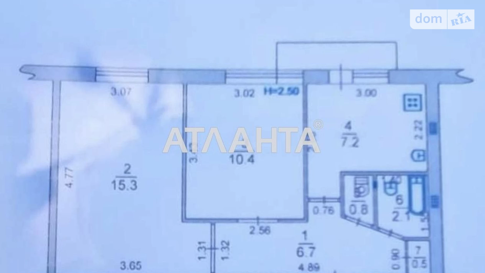 Продається 2-кімнатна квартира 43 кв. м у Чорноморську, вул. Олександрійська