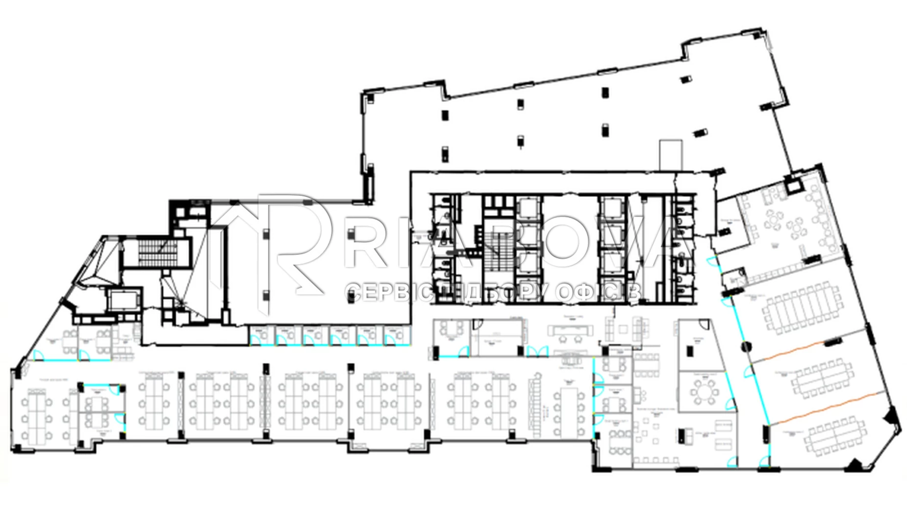 Сдается в аренду офис 1194 кв. м в бизнес-центре, цена: 42840 $ - фото 4