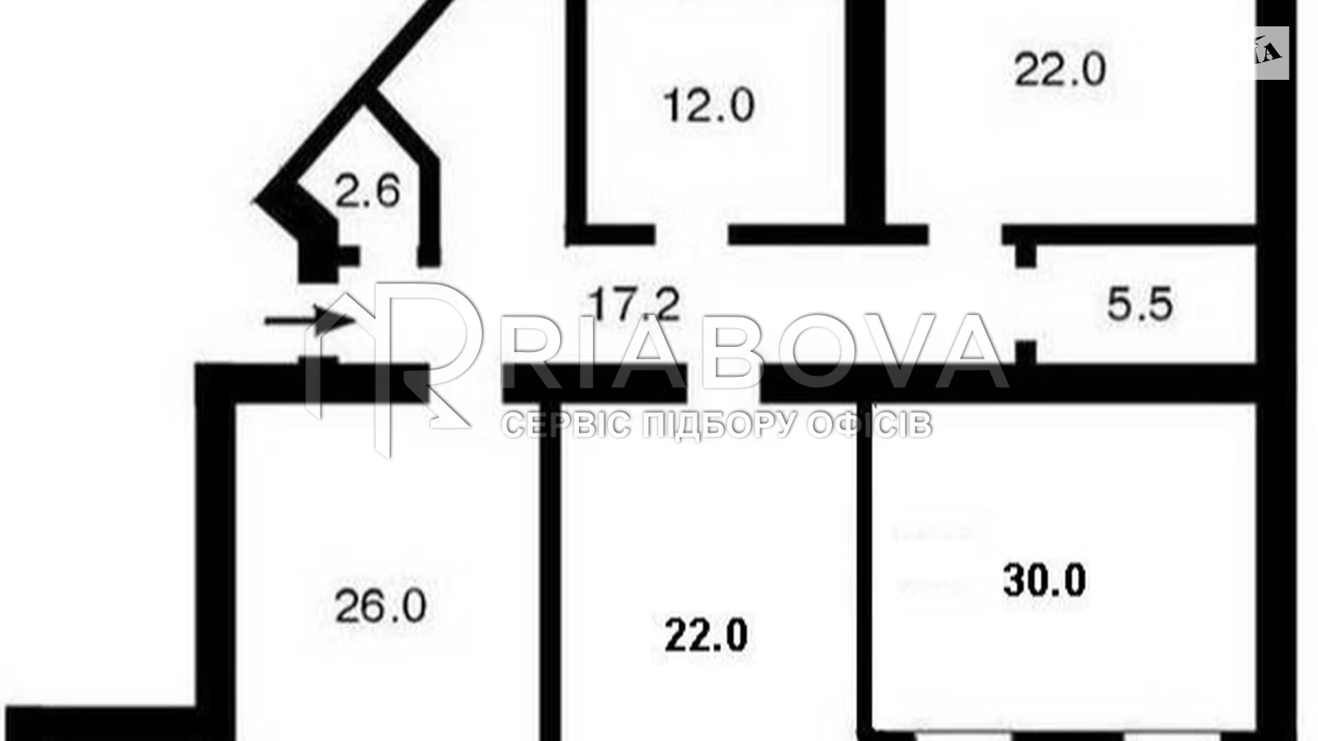 Сдается в аренду офис 132 кв. м в бизнес-центре, цена: 1000 $ - фото 3