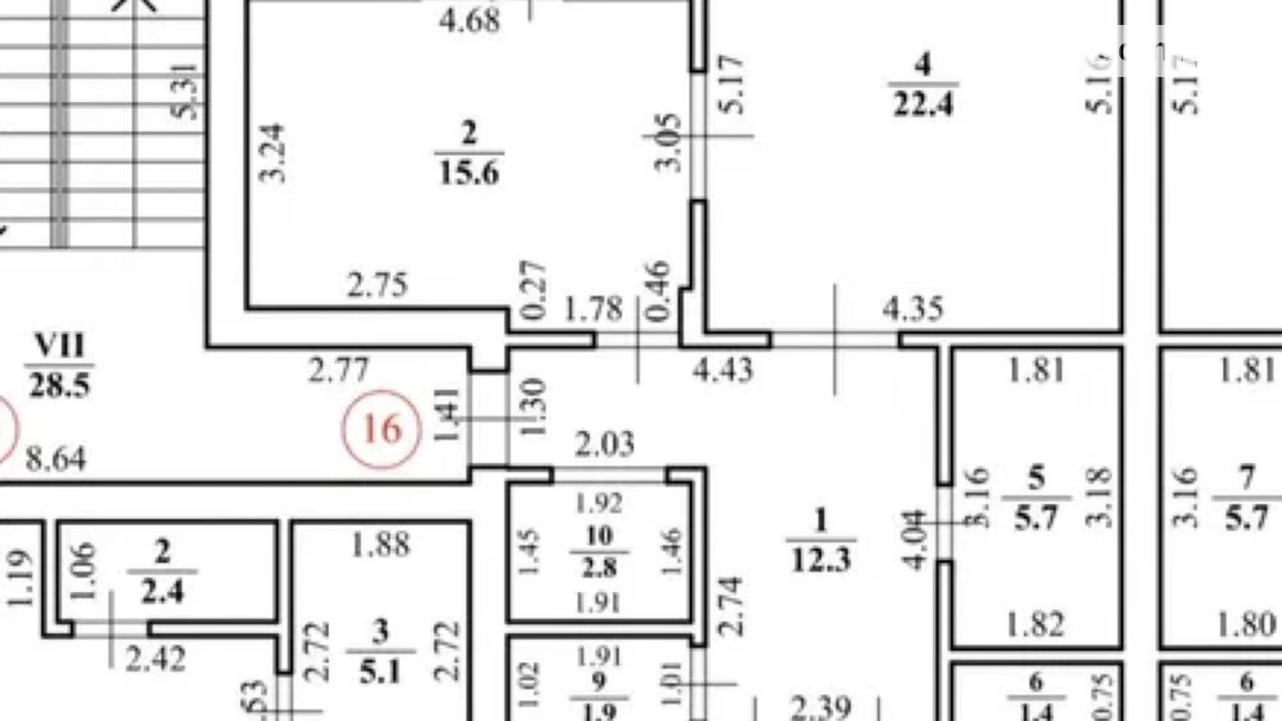 Продается 3-комнатная квартира 98 кв. м в Львове, ул. Надийна, 25 - фото 3