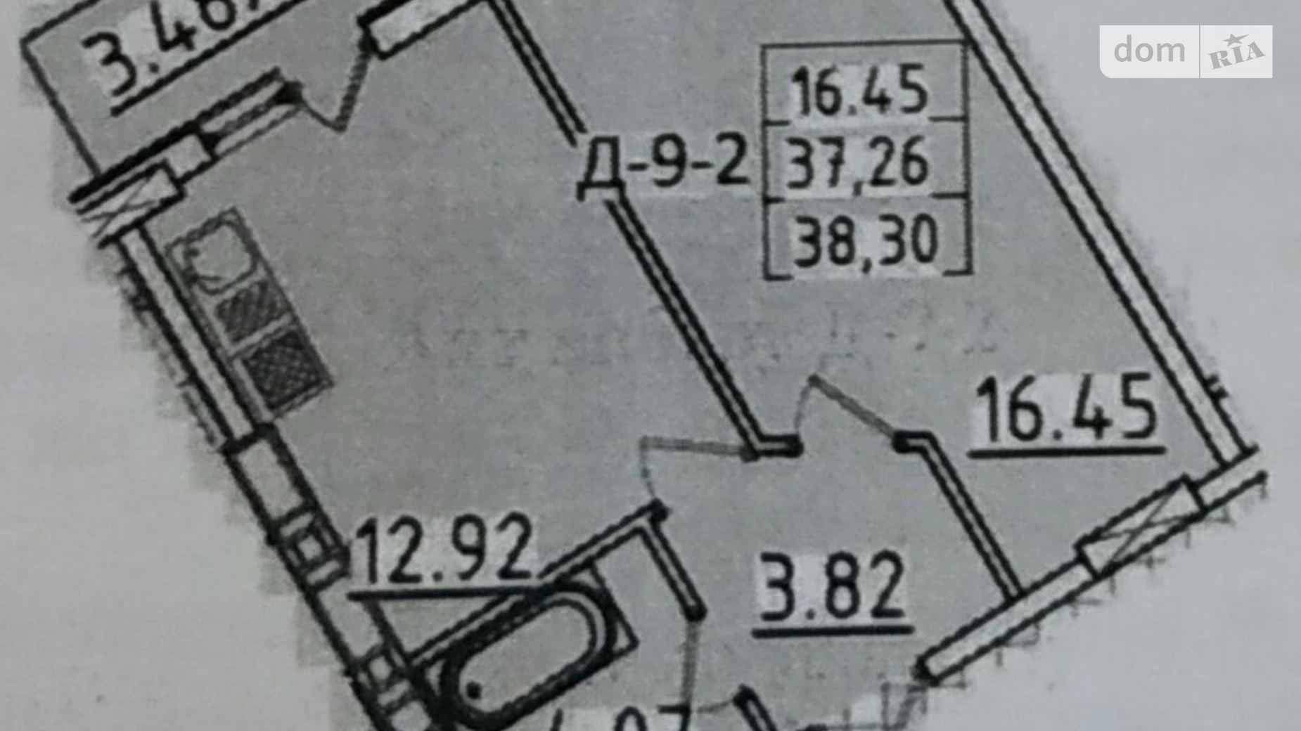 Продається 1-кімнатна квартира 38 кв. м у Одесі, вул. Люстдорфська дорога, 100В