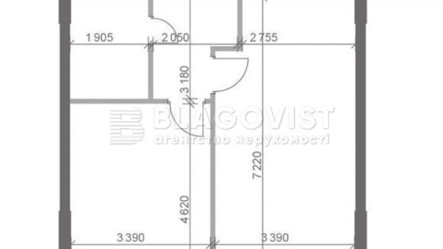 Продается 1-комнатная квартира 52 кв. м в Киеве, ул. Николая Пимоненко, 21