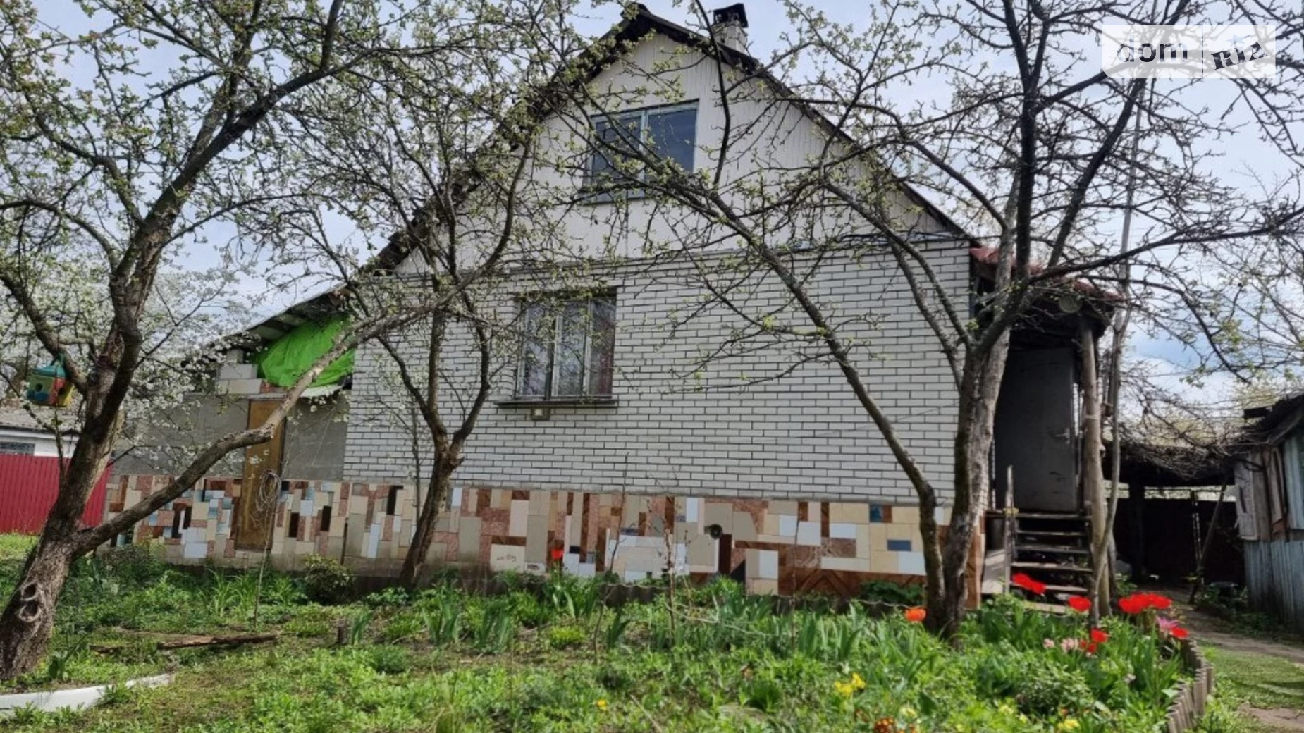 Продается одноэтажный дом 40.5 кв. м с балконом, ул. Вишнёвая