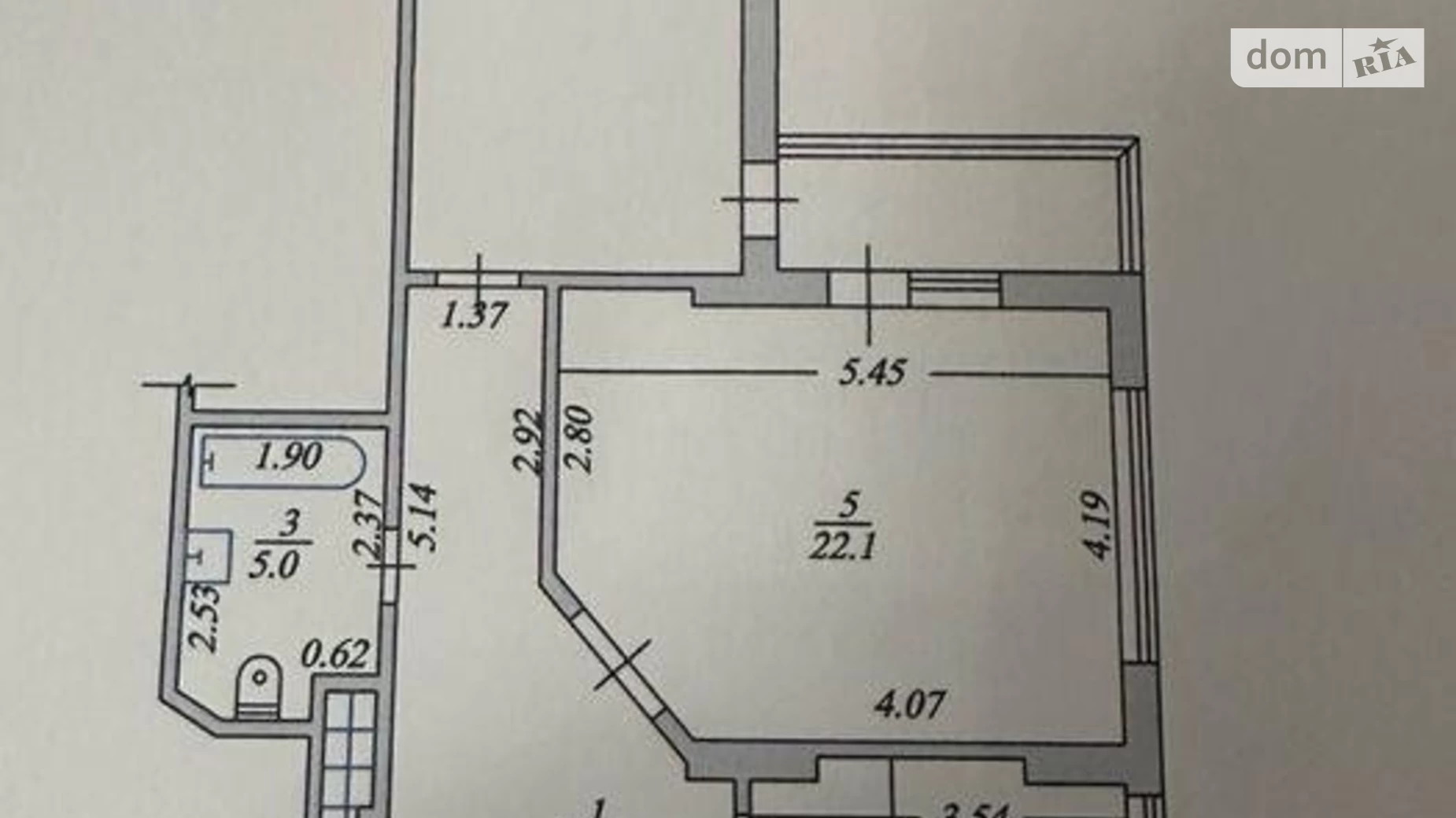 Продается 2-комнатная квартира 86 кв. м в Киеве, просп. Воскресенский(Перова), 10А