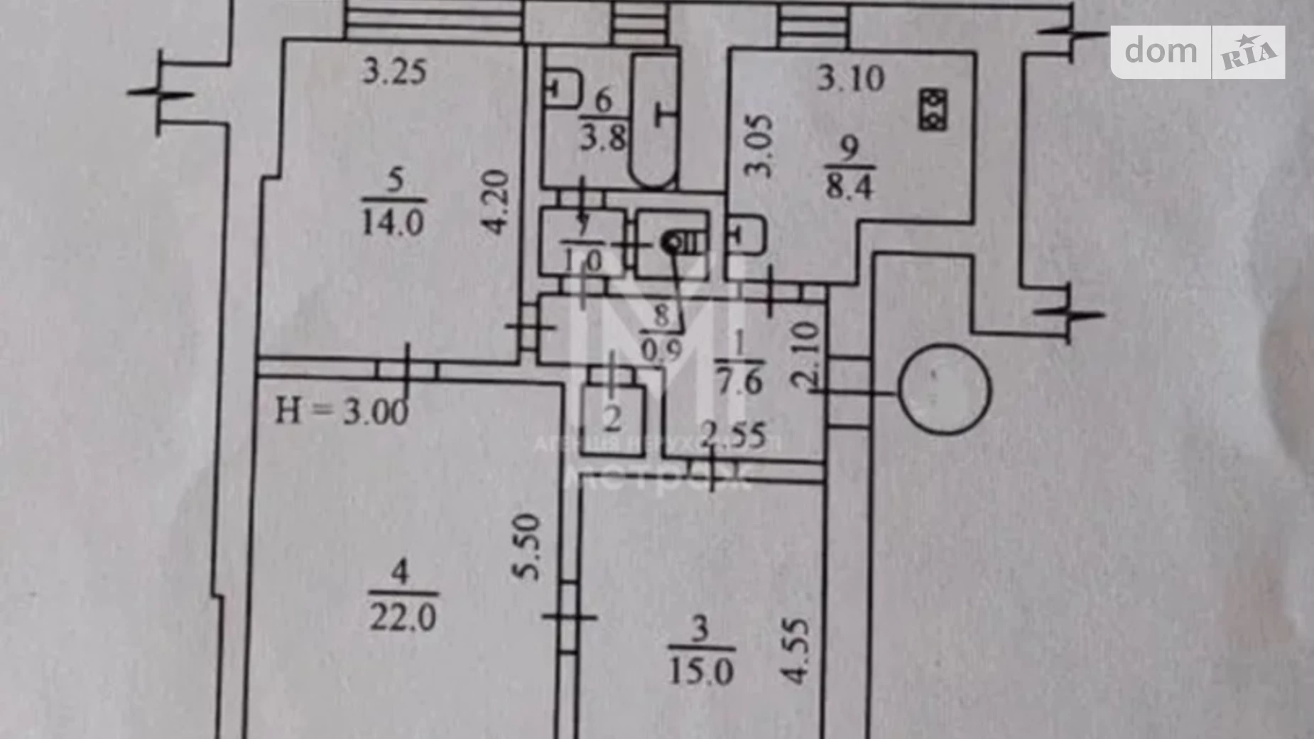 Продается 2-комнатная квартира 110 кв. м в Харькове, ул. Олимпийская, 10Б