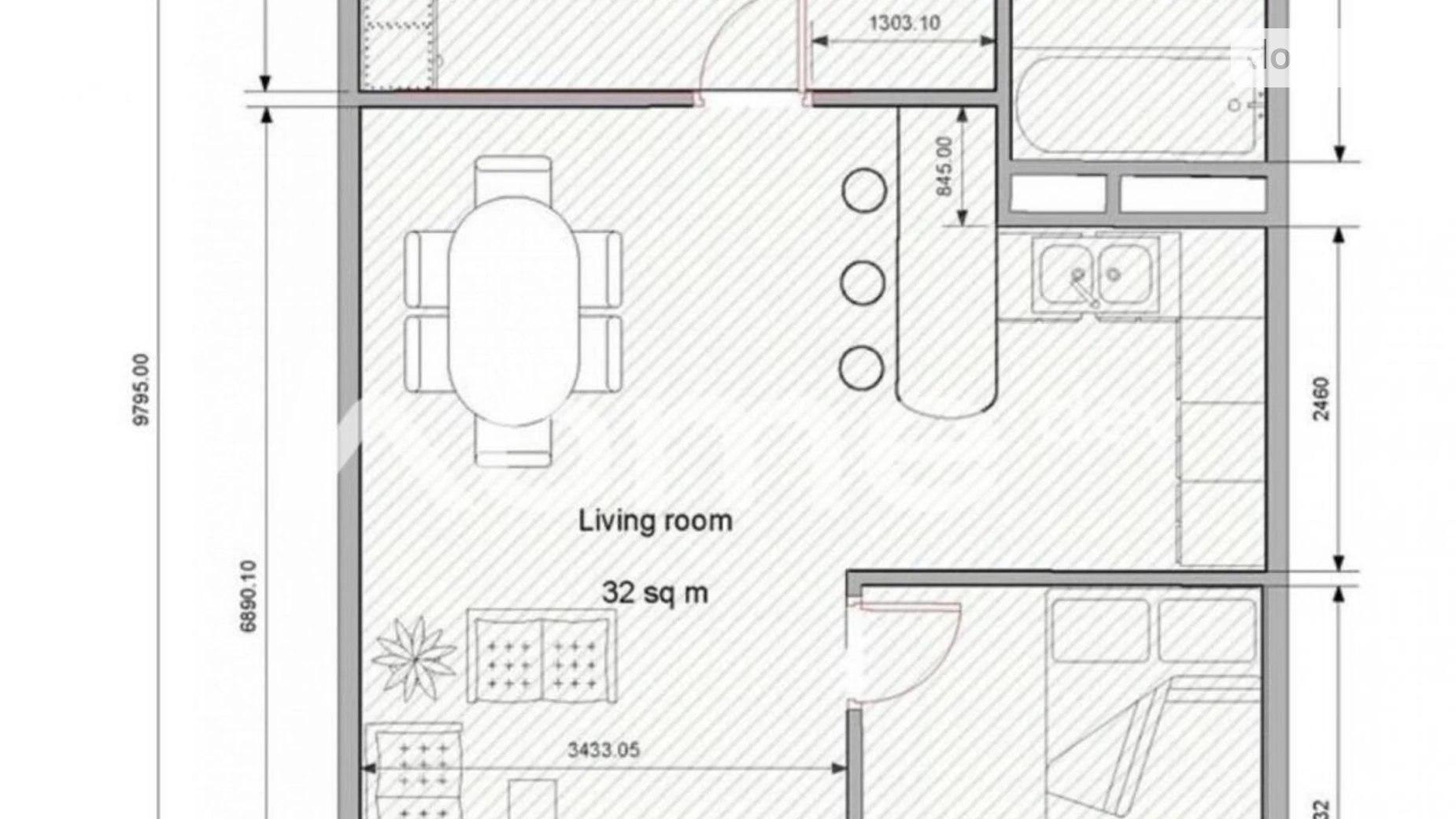 Продается 2-комнатная квартира 62.2 кв. м в Киеве, ул. Даниила Щербаковского(Щербакова) - фото 3