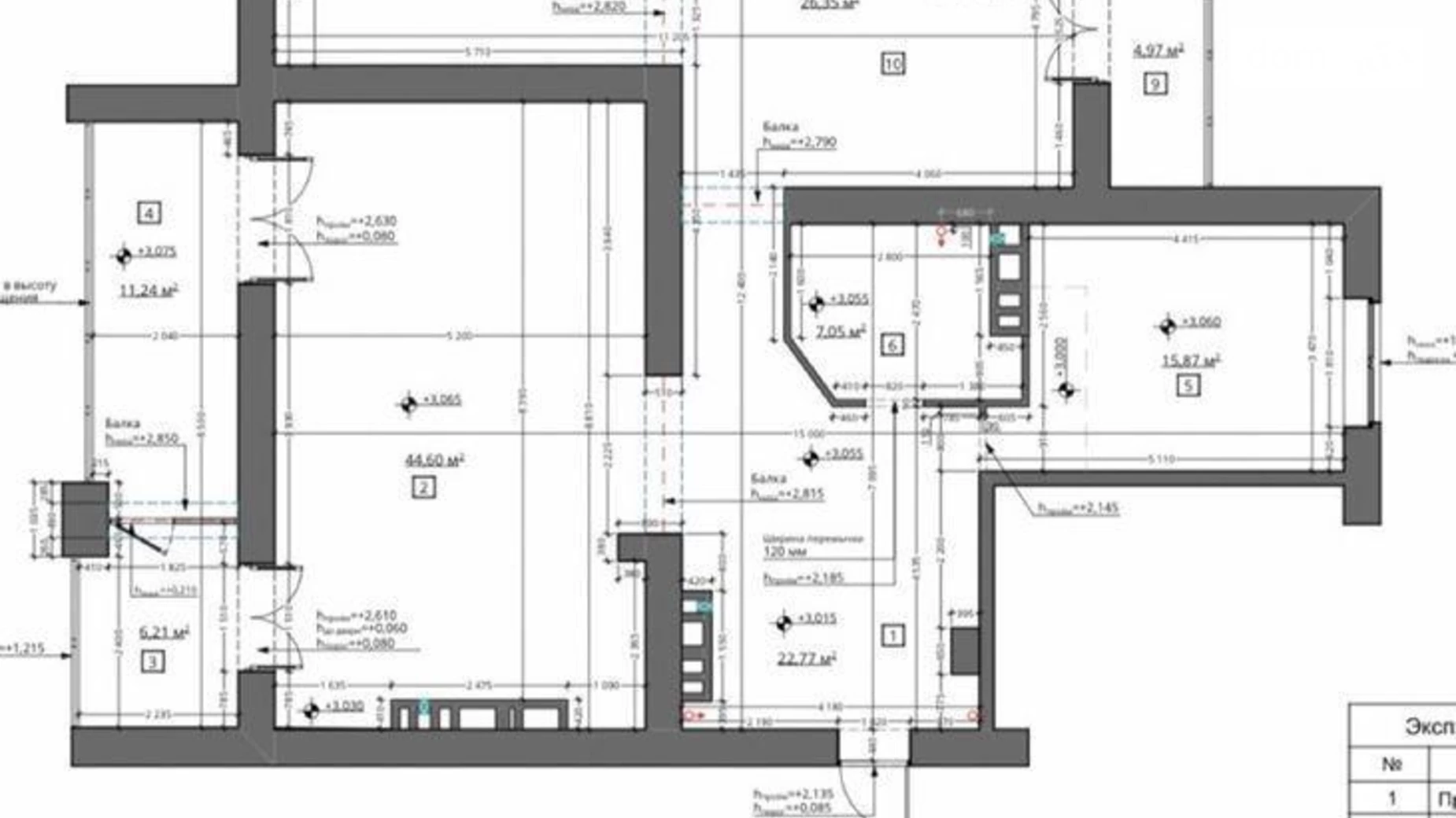 Продається 3-кімнатна квартира 160 кв. м у Харкові, вул. Римарська, 27