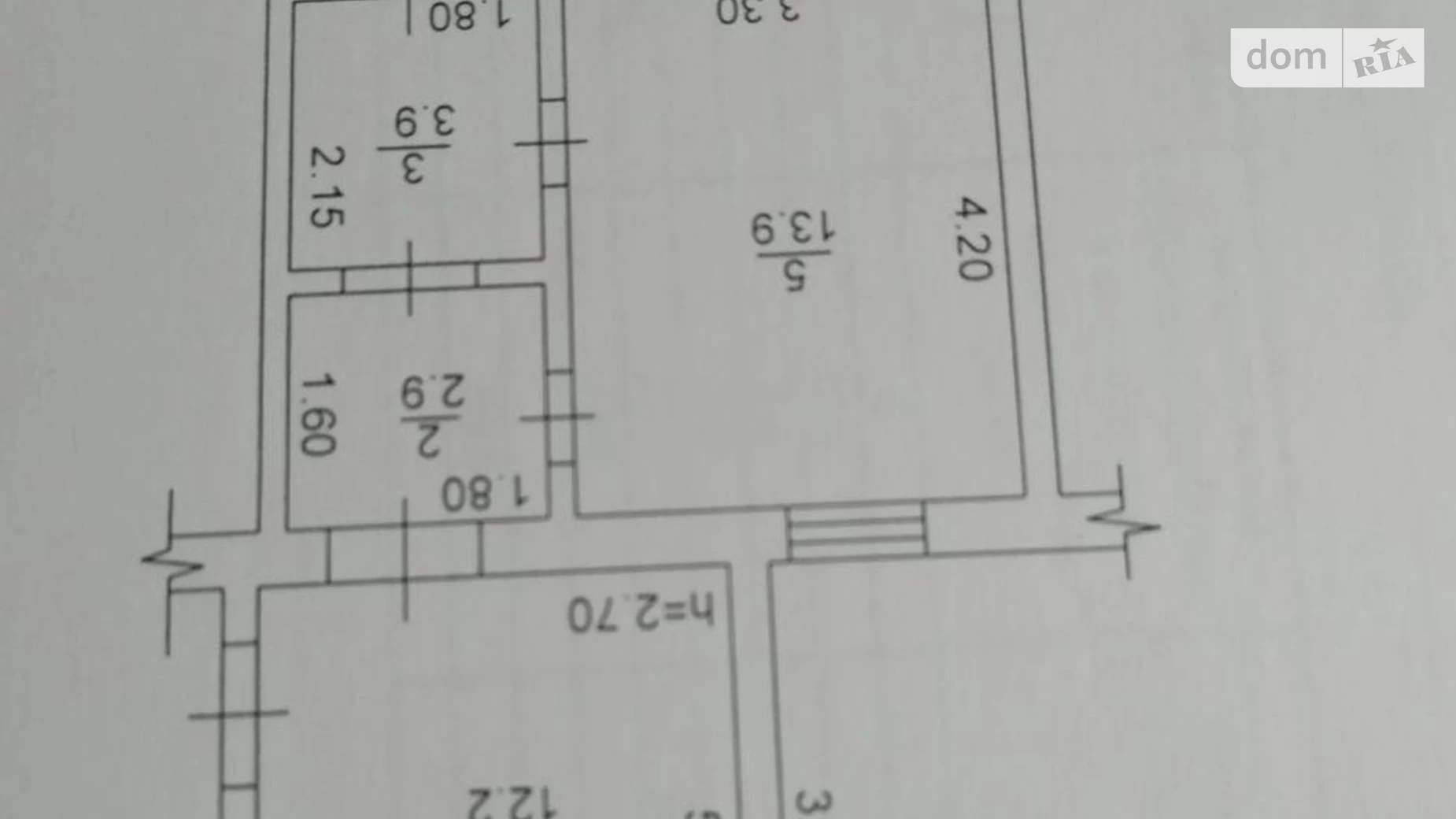 Продається 2-кімнатна квартира 60 кв. м у Григорівці, вул. Геороїв Майдану(Леніна), 7