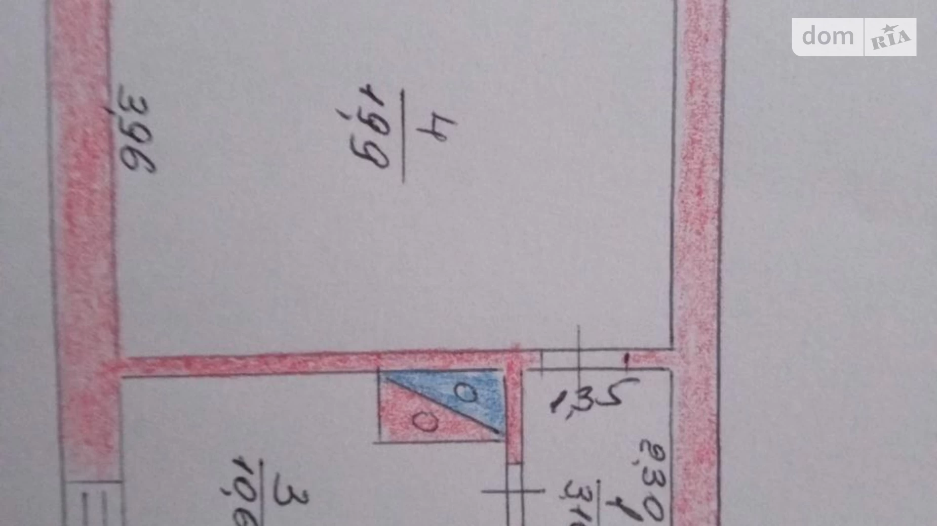 Продається 1-кімнатна квартира 44 кв. м у Лозовій, Молодіжна вулиця, 11