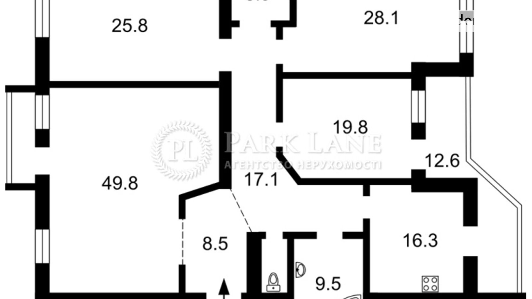 Продается 4-комнатная квартира 200 кв. м в Киеве, пер. Ивана Козловского, 5 - фото 3