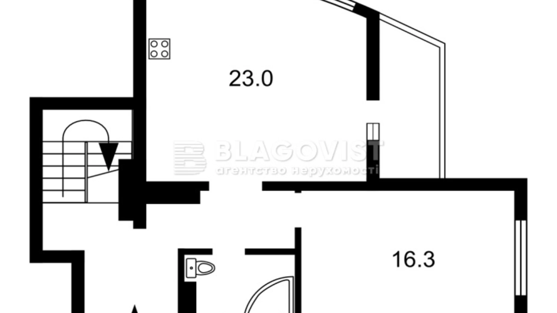 Продается 4-комнатная квартира 122 кв. м в Киеве, Харьковское шоссе, 188