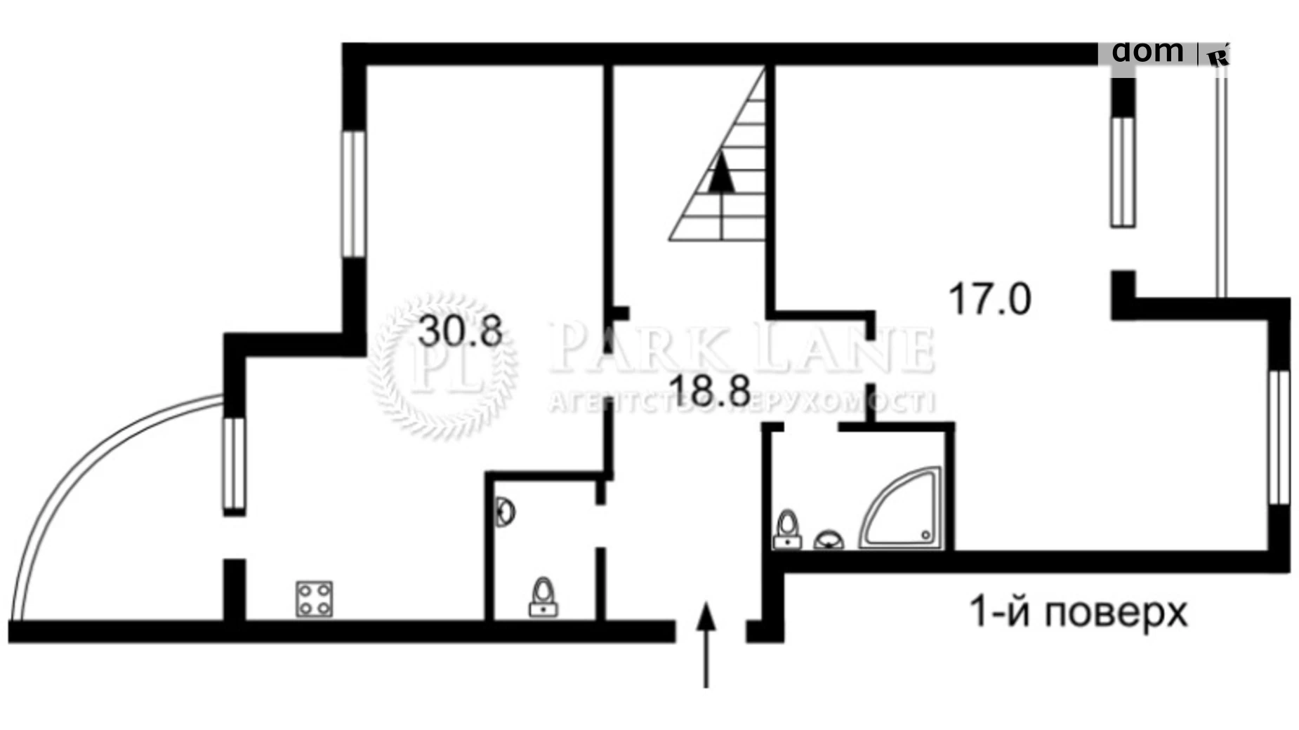 Продається 4-кімнатна квартира 185 кв. м у Києві, вул. Саперно-Слобідська, 10