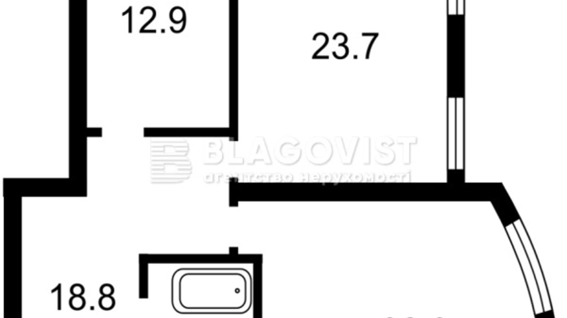 Продается 2-комнатная квартира 96.3 кв. м в Киеве, ул. Антоновича(Горького), 109