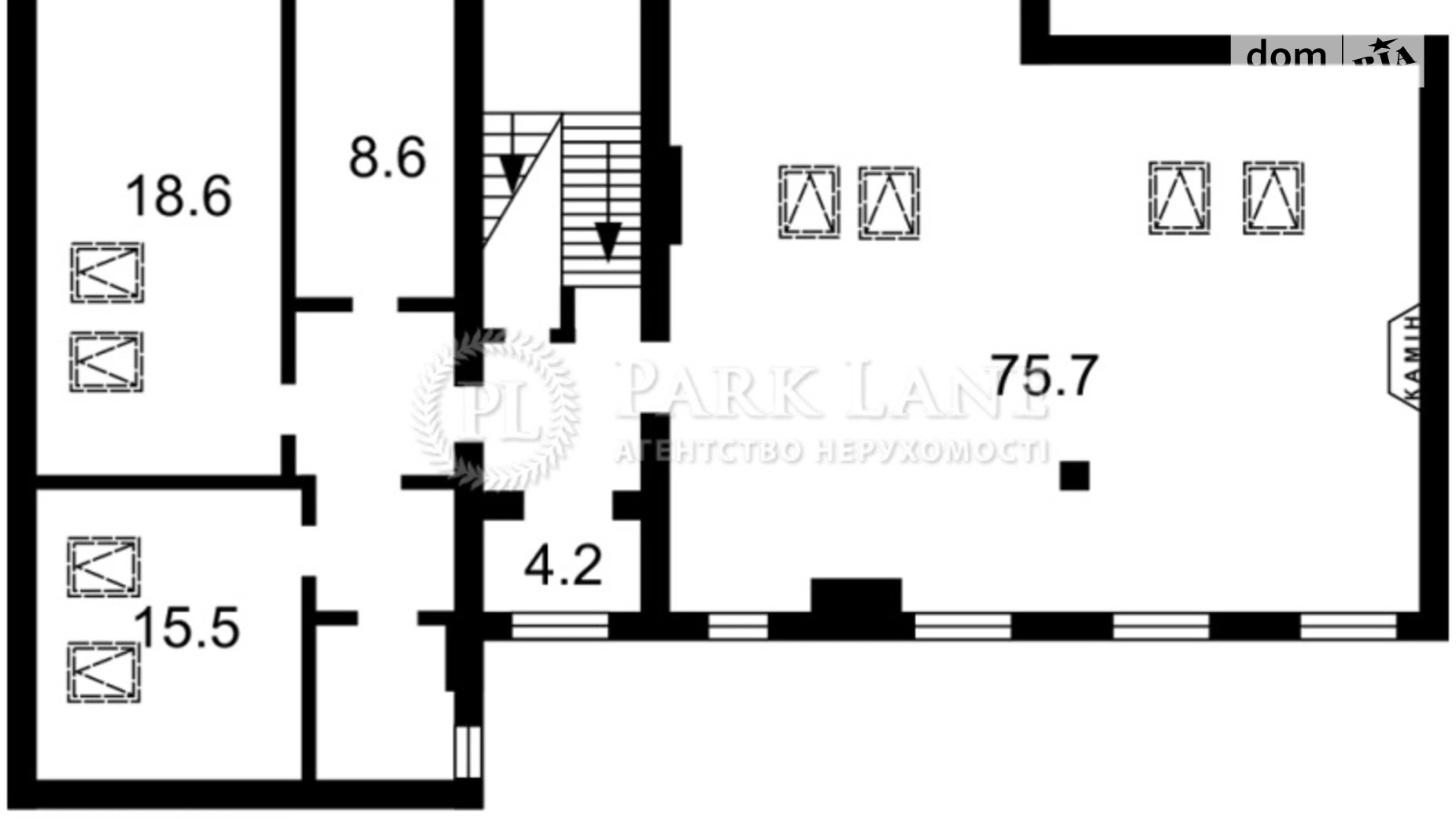 Продается 5-комнатная квартира 294 кв. м в Киеве, ул. Костельная, 6